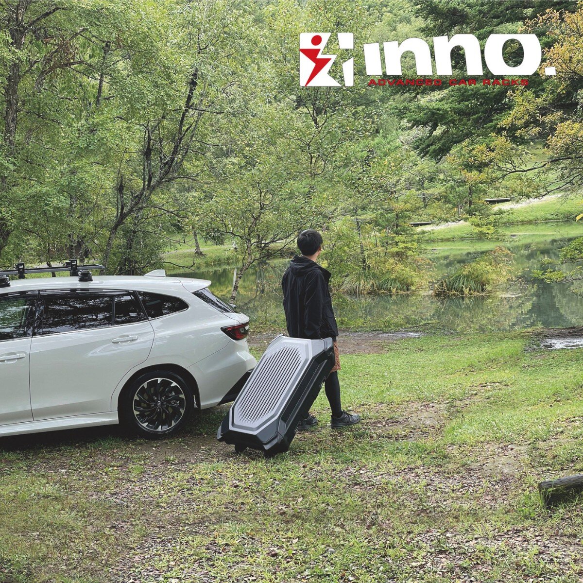 Bring all your cargo with Inno Rack&rsquo;s cargo box.

Inno Rack&rsquo;s innovative cargo box can be removed from your roof top bar quickly and easily, letting you wheel your items to your favorite location. This compact box can carry more with its 