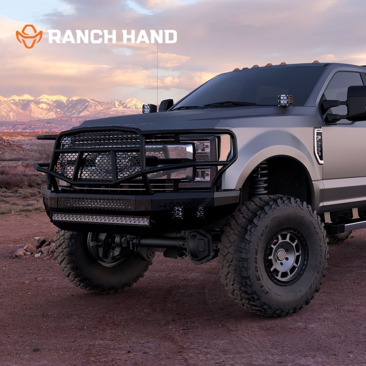 Upgrade your truck with Ranch Hand&rsquo;s Midnight Series Front Bumper.

Ranch Hand&rsquo;s Midnight Front Bumper is a full form fitting front end bumper that&rsquo;s forged by hand. It&rsquo;s constructed of 3/16&rdquo; thick smooth steel, weighing