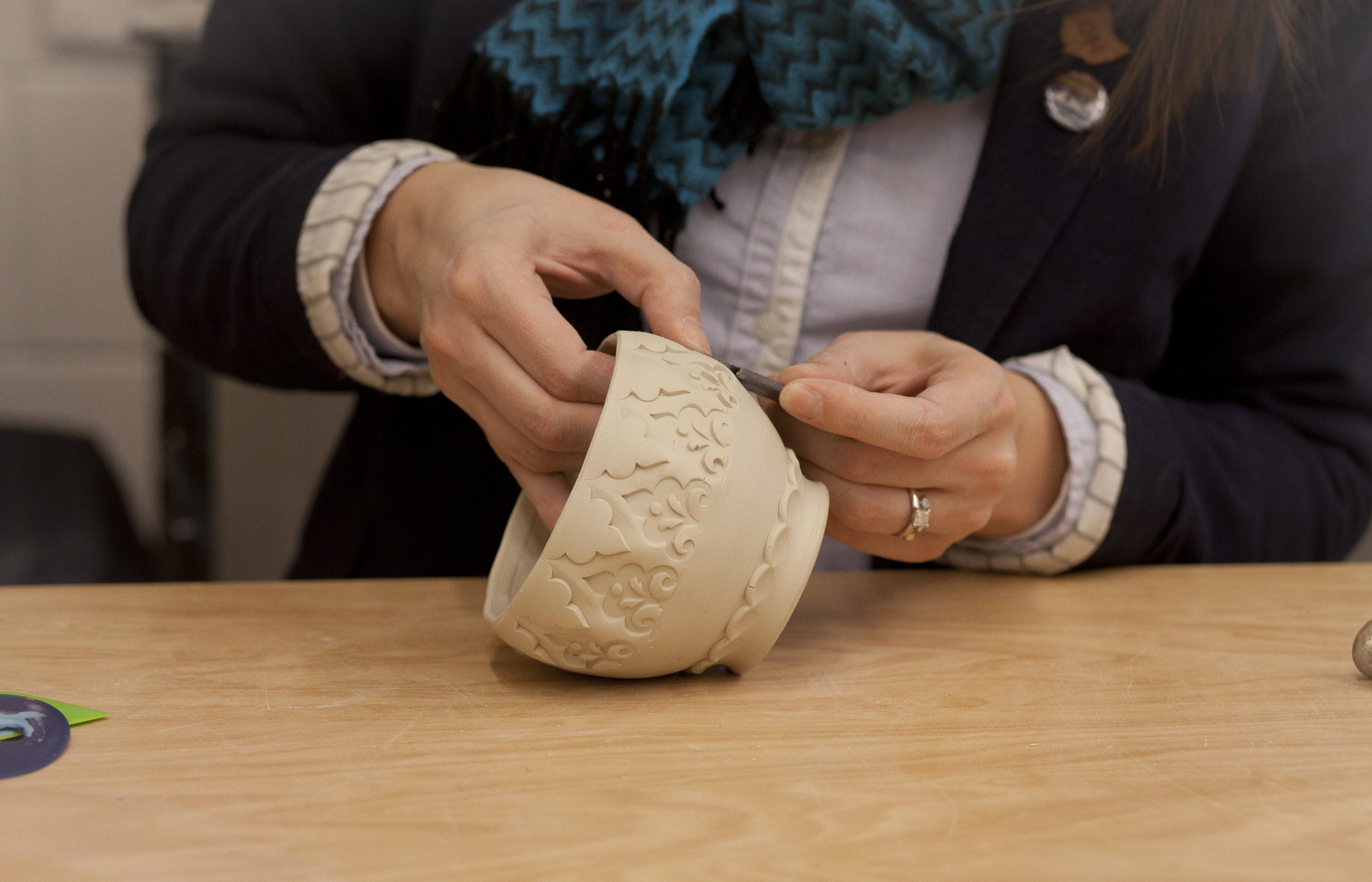 Stamps, Sprigs and Surface Decoration with Lyndsay Scypta - June 10th at 6pm EST