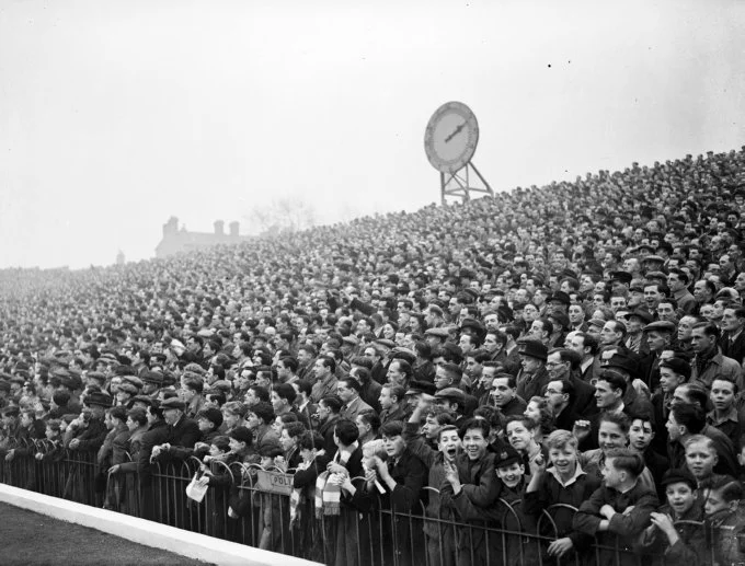 Clock End Highbury 1950.jpeg