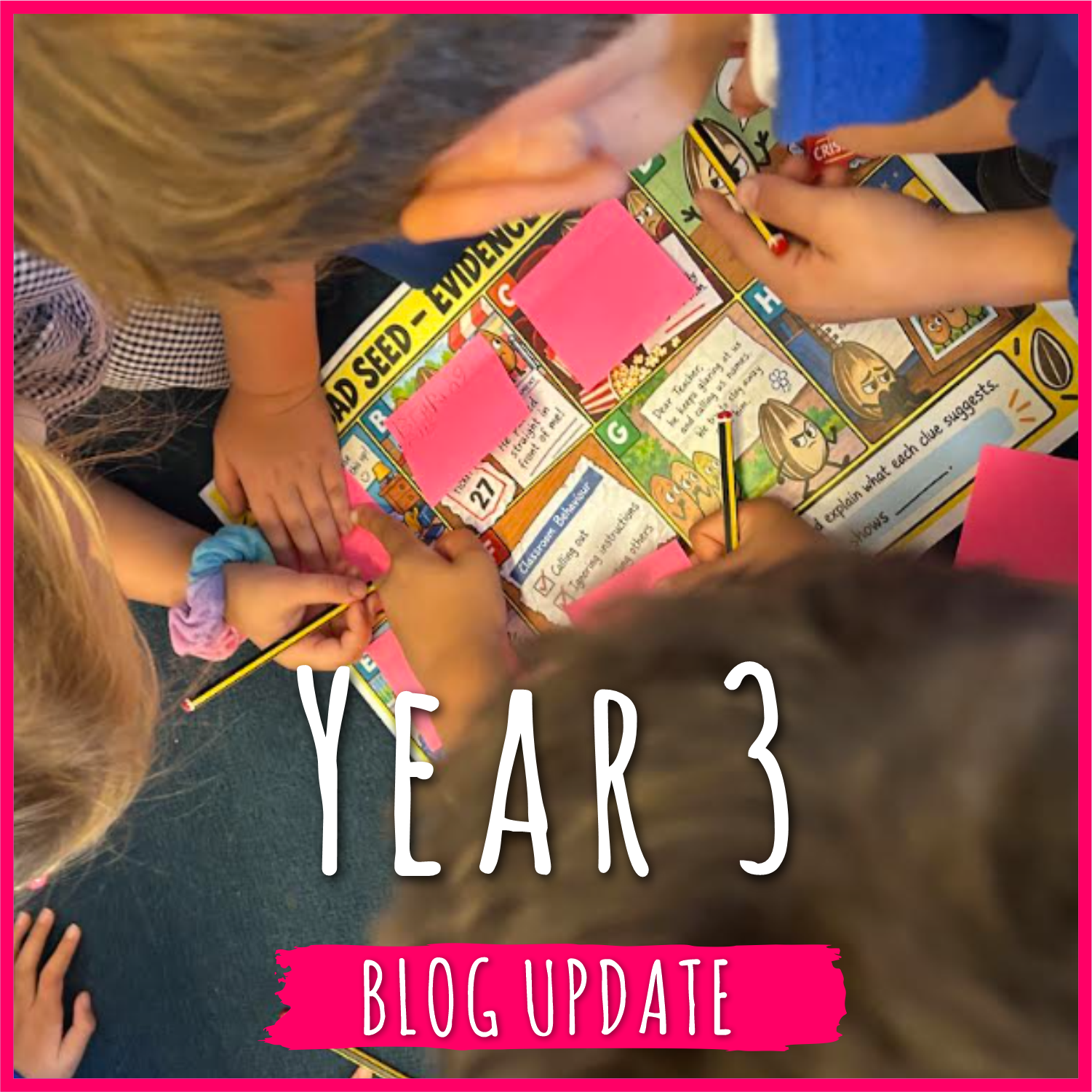 Year 3 blog: