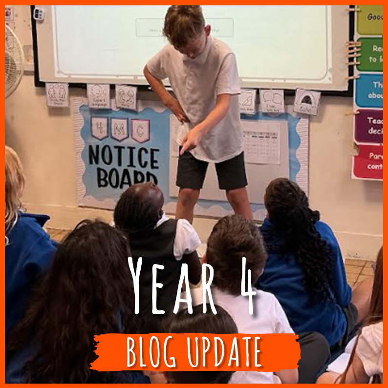 Year 4 blog:
