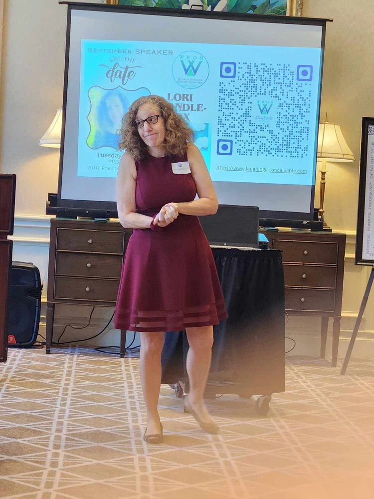 Lori Shandle-Fox presenting a workshop