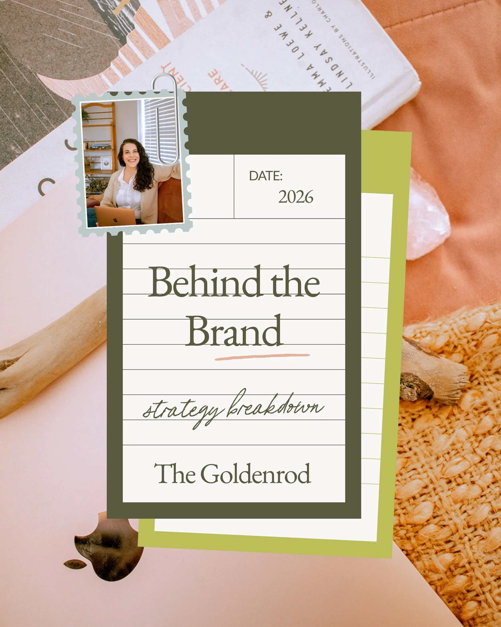 Behind the brand: The Goldenrod 🌾 

A boutique hotel concept inspired by natural beauty, nostalgic travel, and the kind of places that stay with you long after checkout. The goldenrod symbolism and postcard-inspired mark come together to evoke a sta
