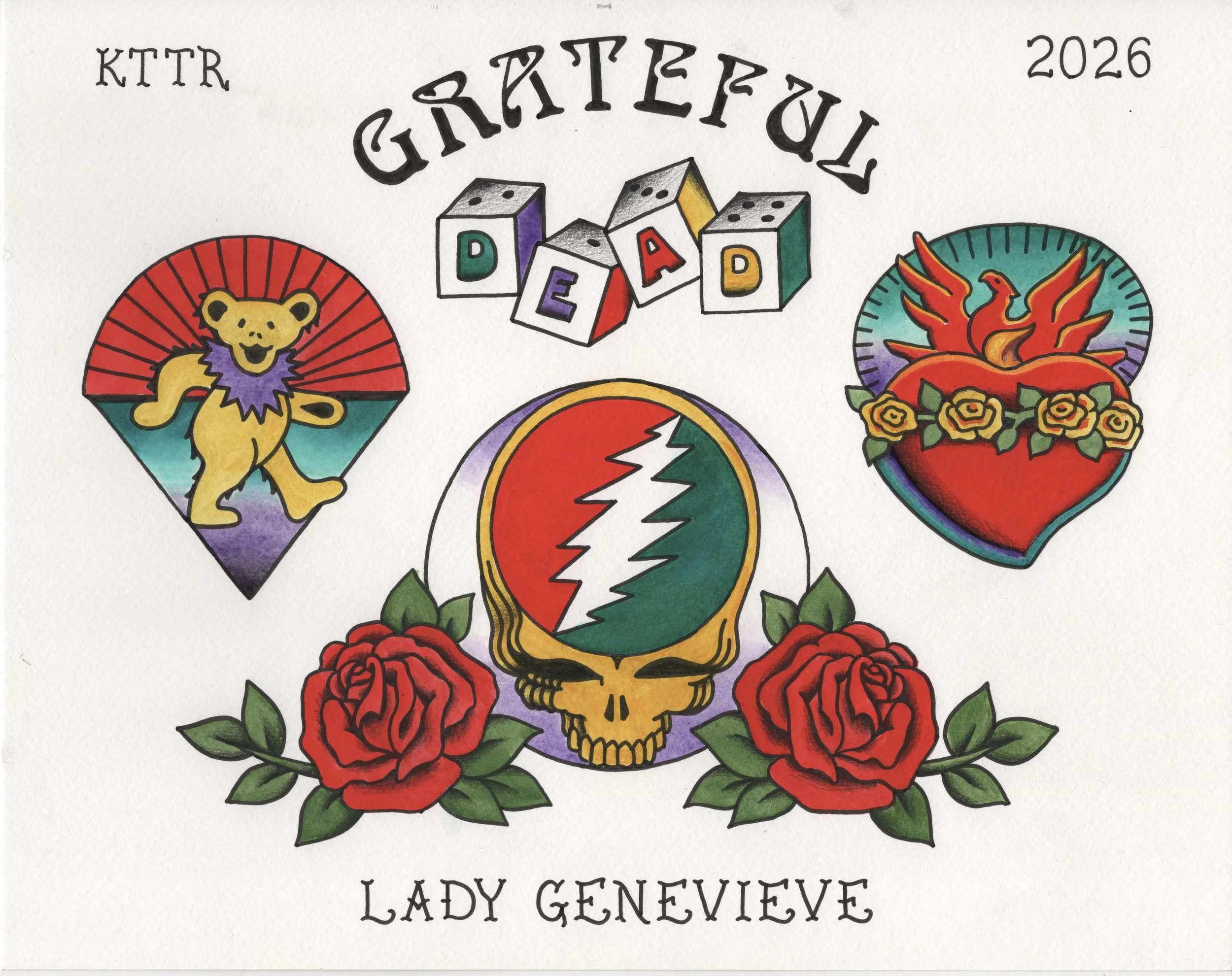 Grateful Dead Flash Sheet