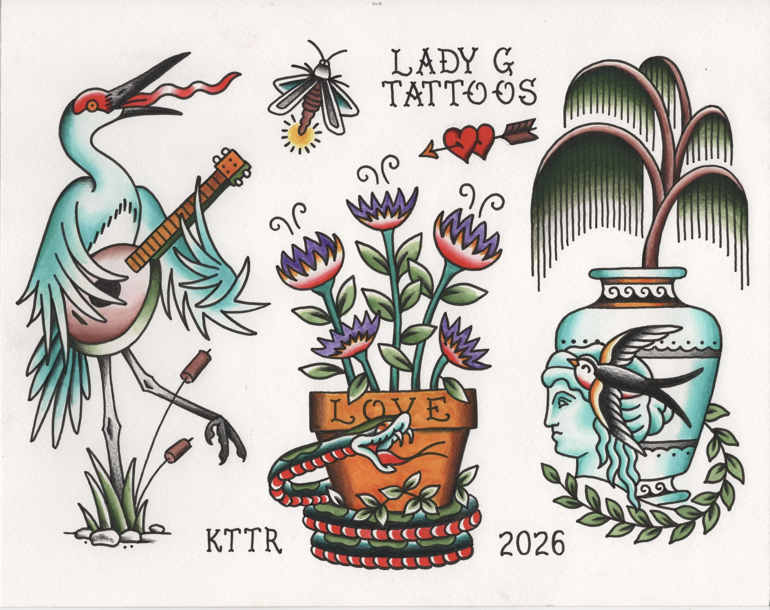 Love Flash Sheet