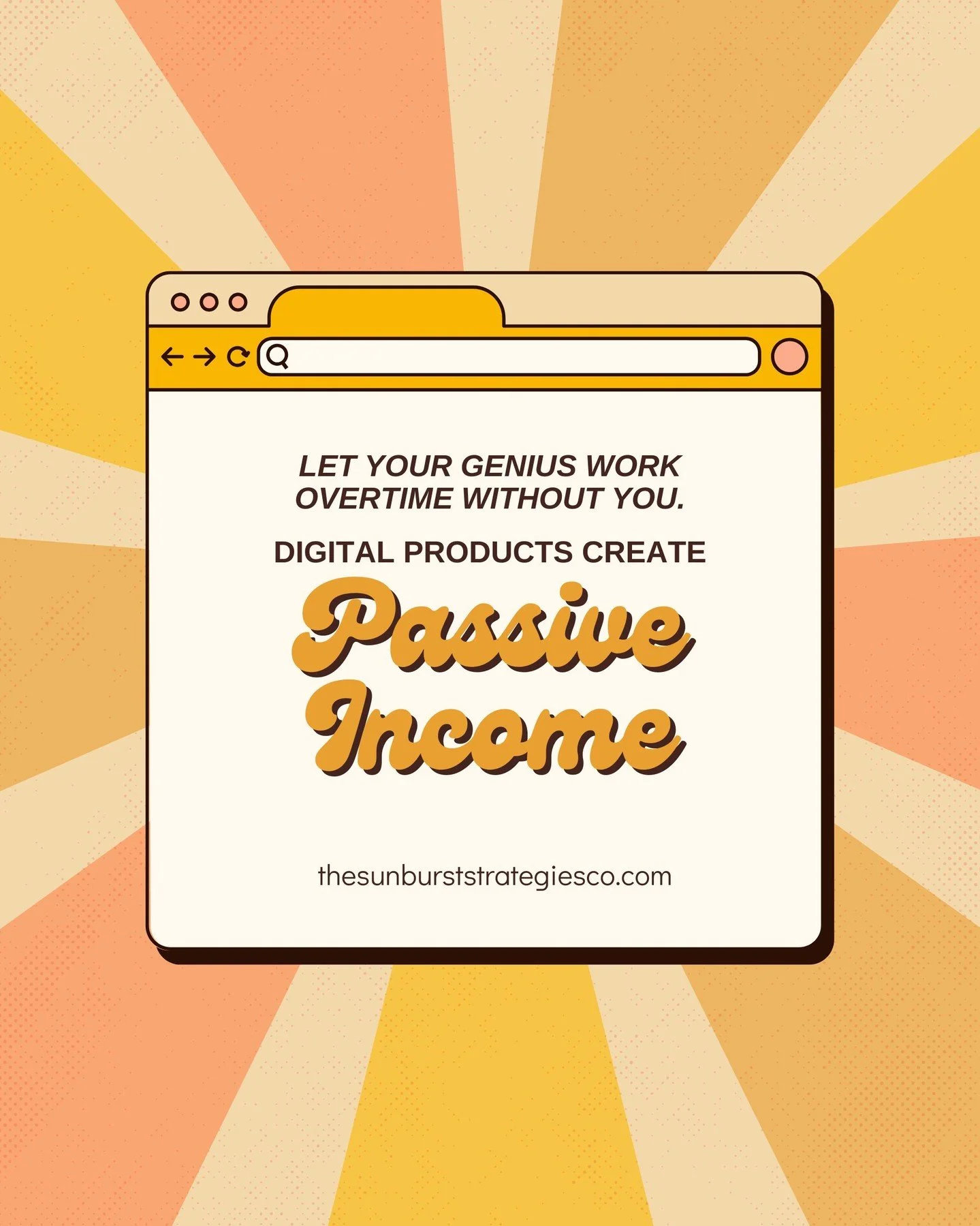 Let&rsquo;s talk about making money while you sleep, literally. 🛏️

When you create a digital product like a guide, eBook, or course, you&rsquo;re turning your knowledge into a revenue stream that doesn&rsquo;t demand your time 24/7. 

That one afte