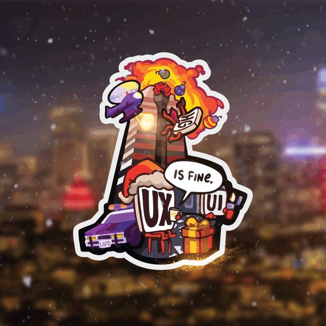 HOLIDAY CARD 2025: A GOOD DAY TO UI HARD