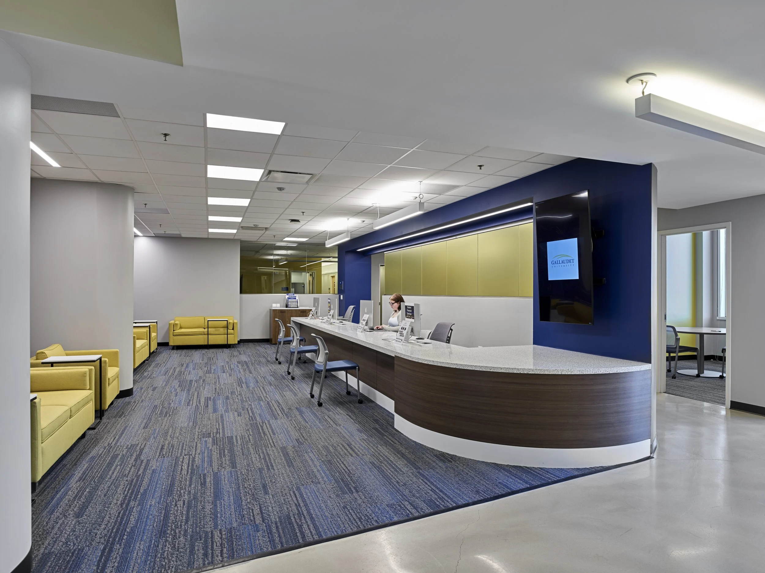 Student Services Center at the Sorenson Language and Communication Center - Gallaudet University