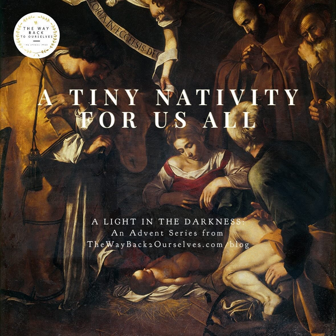 ✨I am so blessed to kick off our Advent series: A LIGHT IN THE DARKNESS, inspired by Caravaggio&rsquo;s Nativity and John 1:4-5.✨

6 amazing writers will be joining us through the month of December to meditate on this theme: @deidrebraley @rosagilber