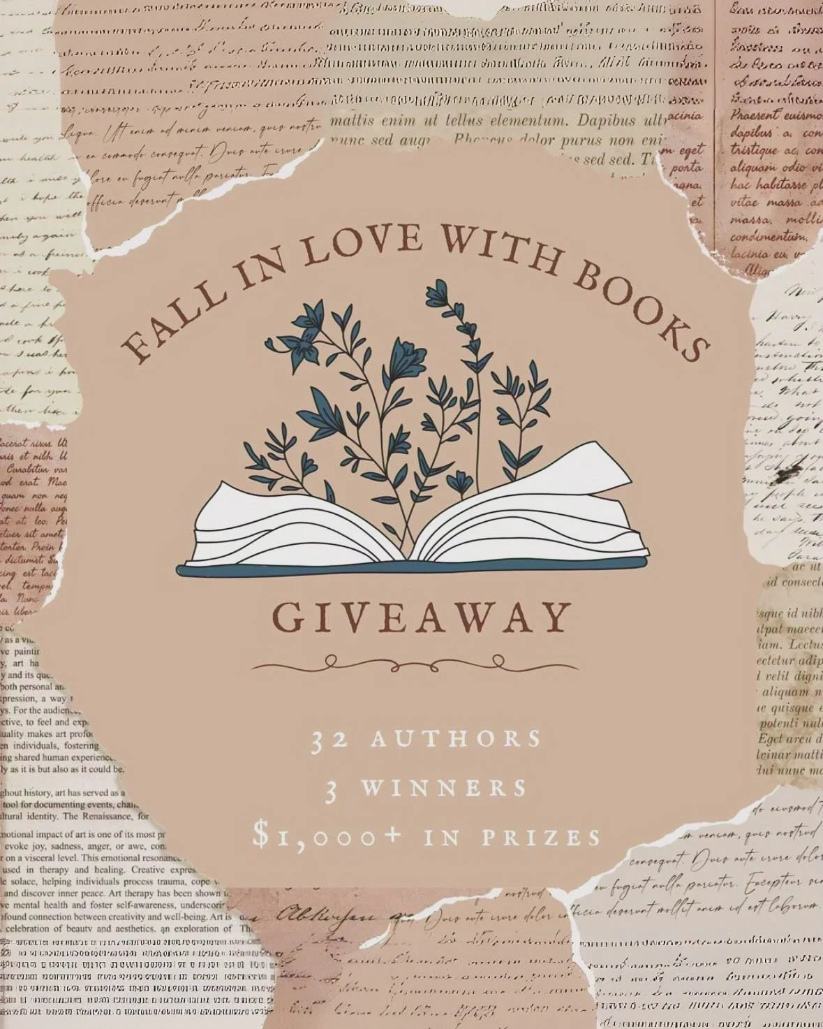 ❤️&zwj;🩹It&rsquo;s a heavy time, friends&hellip; and I think we all need a dose of hope, encouragement, and kindness. 💛

That&rsquo;s why I wanted to invite you to the FALL IN LOVE WITH BOOKS GIVEAWAY! 📚🙌🏻🎉 We love all things books, but we also