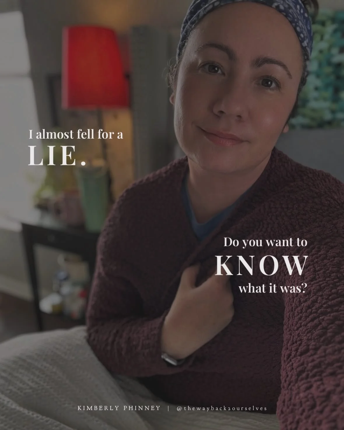 ❤️&zwj;🩹I almost fell for a lie. 

Want to know what it was?

That people will grow tired of hearing my testimony. That they will grow sick of hearing how I almost died from critical illness, that I wanted to take my own life after I spent a year be