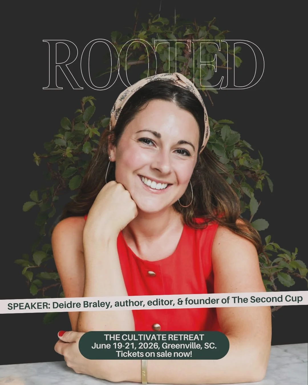 🎉BIG CULTIVATE 26 NEWS: @deidrebraley, editor with @thetrulyco &amp; The Way Back Books &amp; author of a forthcoming book on the discipline of delight with @revellbooks, has joined our speaker lineup! She&rsquo;s such a generous soul, so full of ex