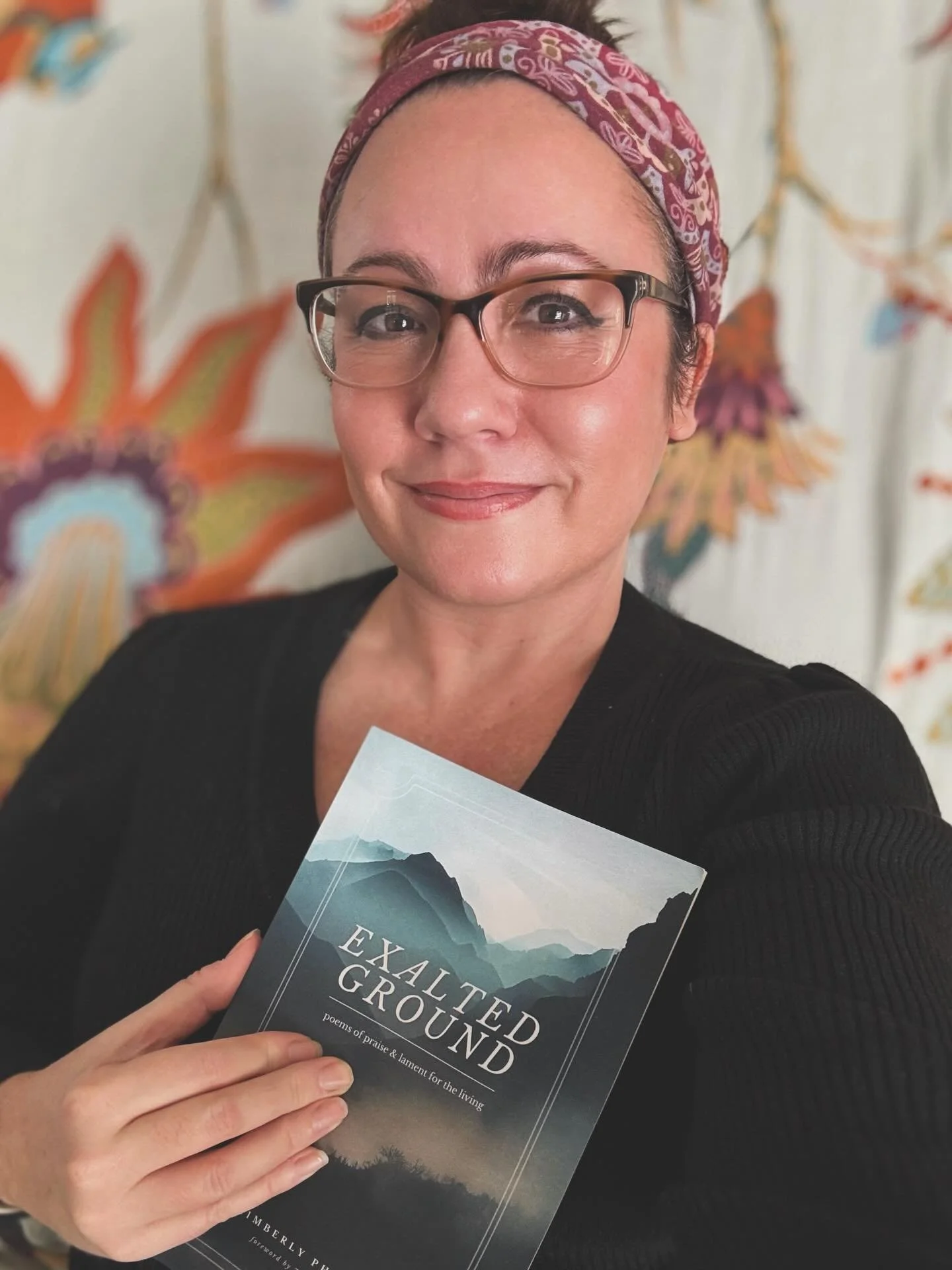 🎉📖I can hardly believe it! Exalted Ground just turned one!! It&rsquo;s National Poetry Month, which makes this extra sweet. I wrote this collection as a love letter to THIS community, &amp; I pray it has or will bless you. 

***

🏔️Exalted Ground 