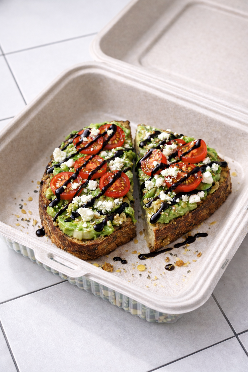 Lemony Avocado Toast