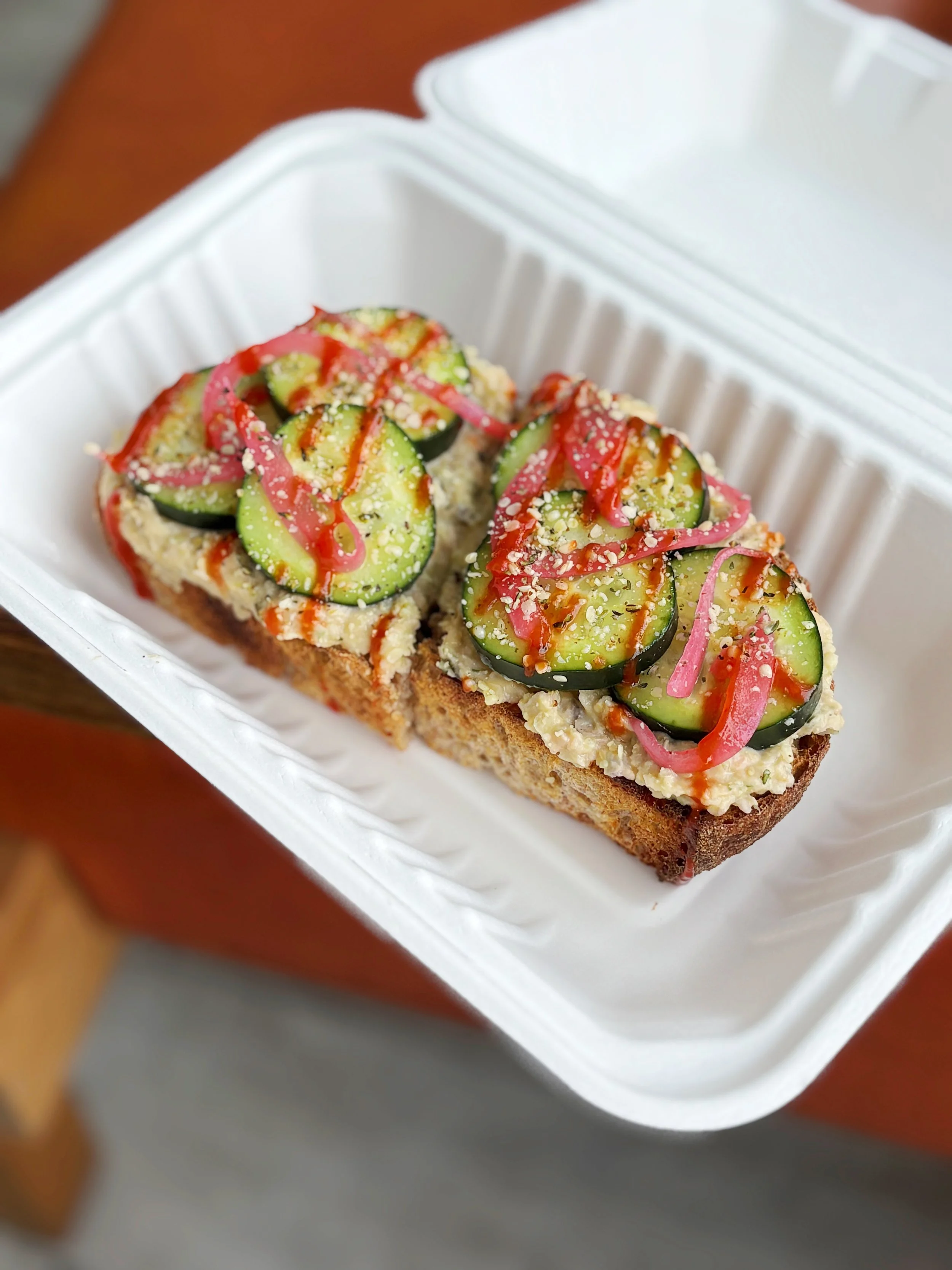 Vegan "Tuna" Toast in Grand Rapids MI