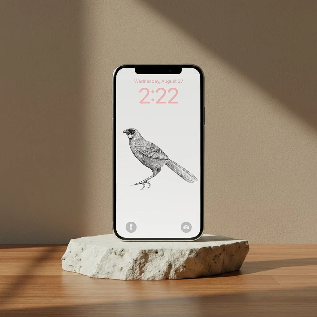 Two of my favourite birds are now available as a background for your phone screen. 

Take a little bit of wildlife art wherever you go 💛

Up on my website www.jennifergreengrass.com/phone-wallpaper