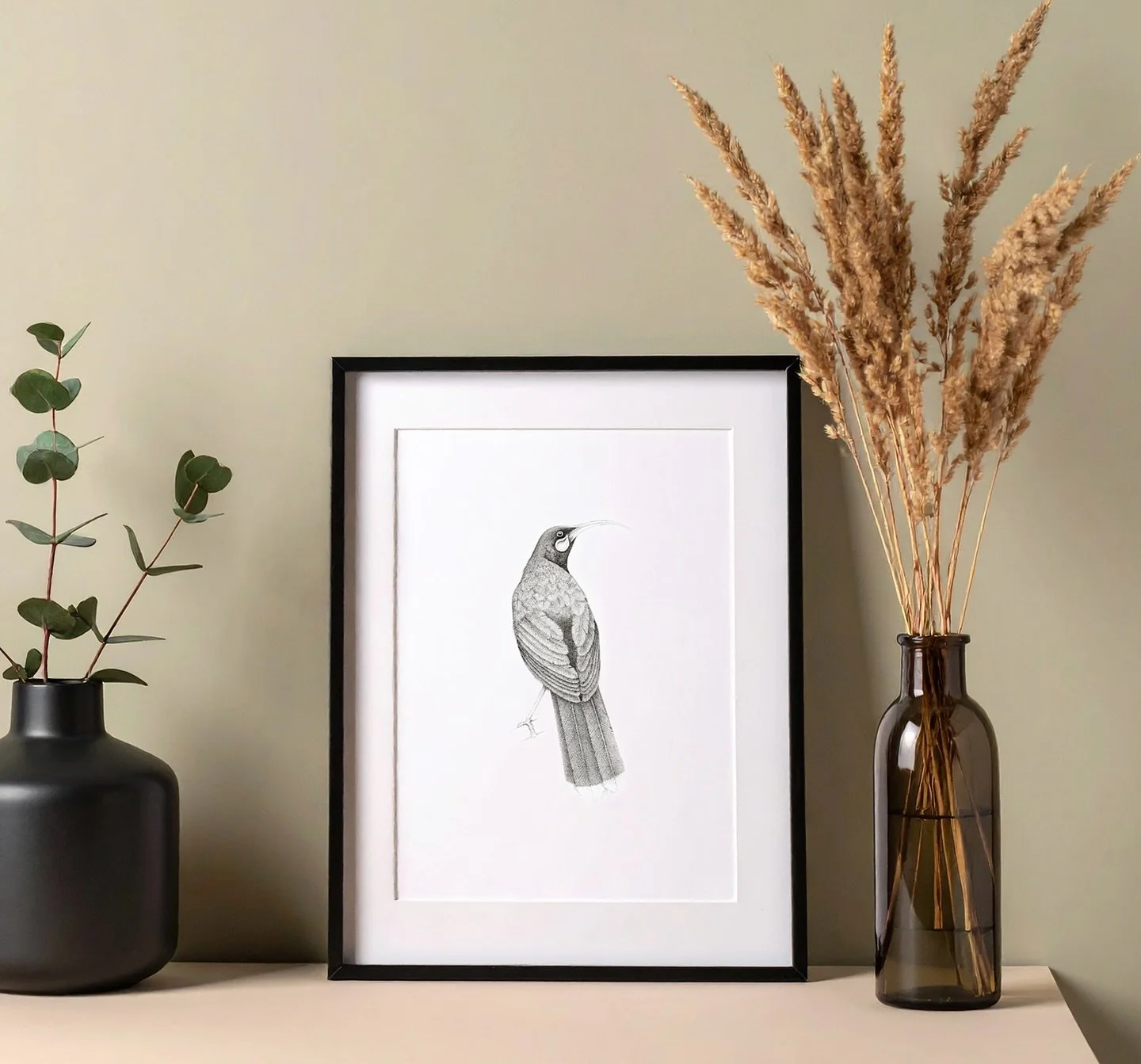 The huia is one of my favourite birds to draw, there&rsquo;s something about them that is hauntingly beautiful. Perhaps I only see them that way because they are gone&hellip; 

I want to draw a series of birds, both extinct and endangered, to remind 