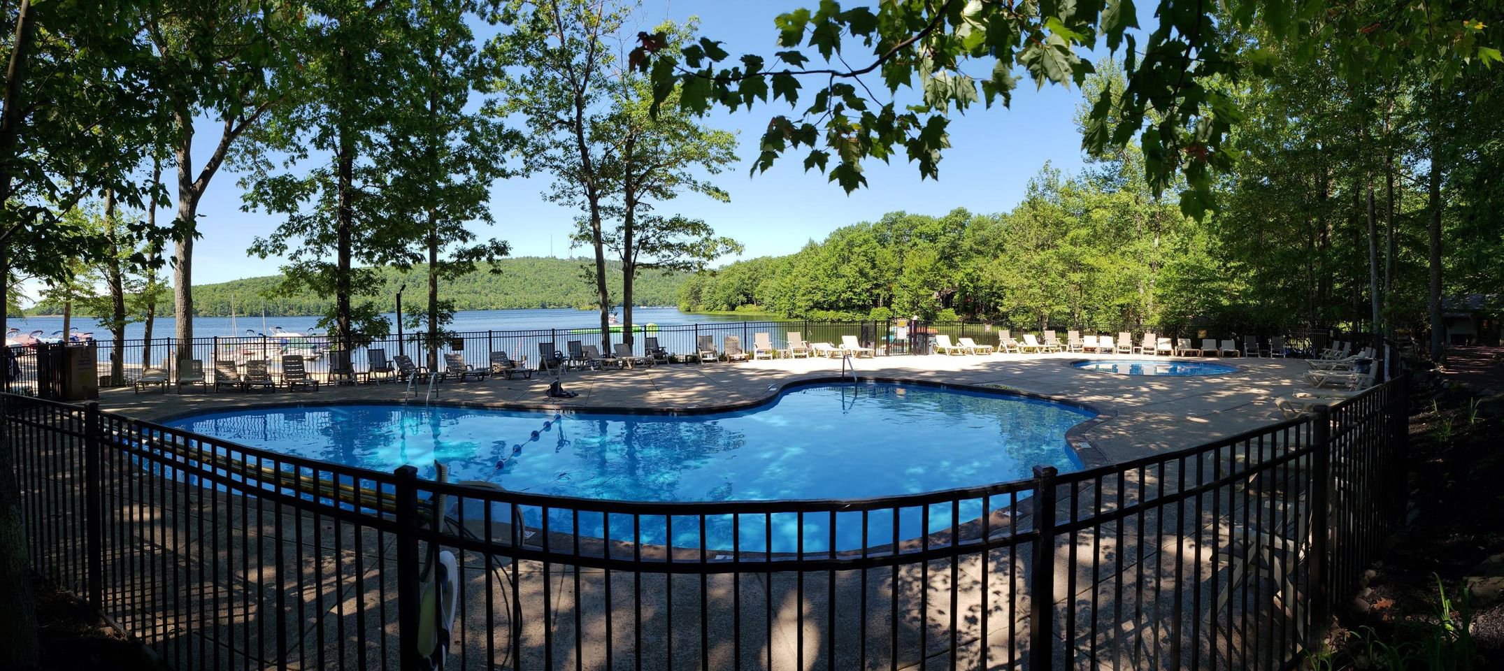 Pool access is included with guest passes