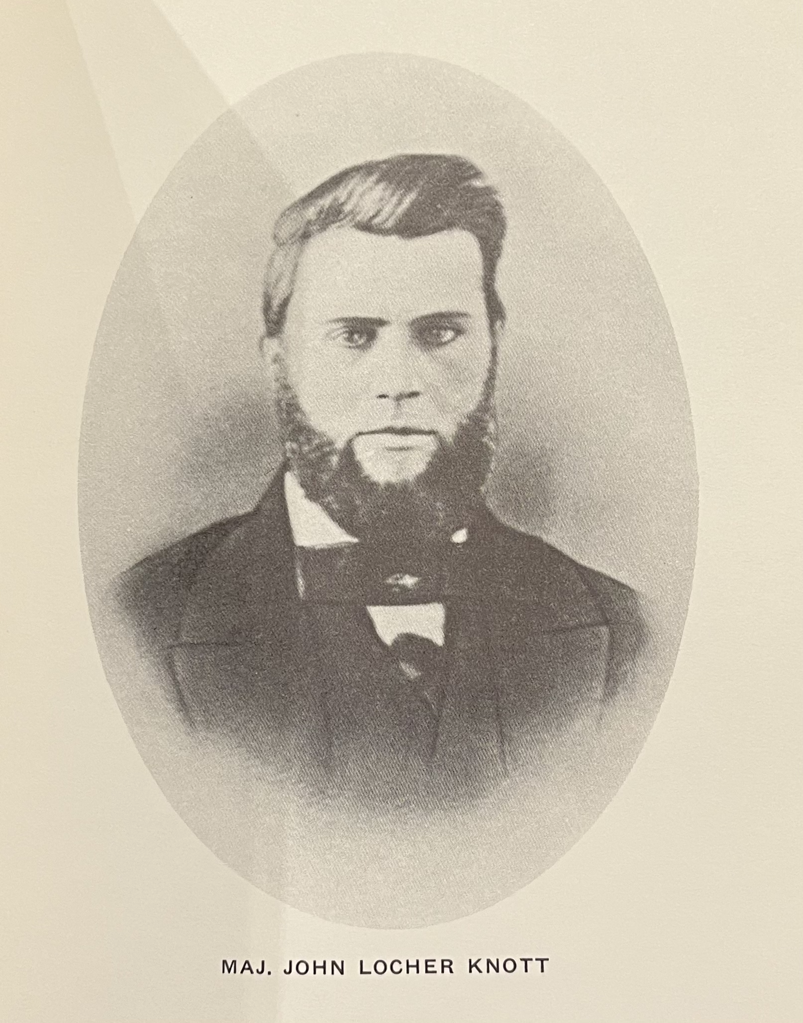 Maj. John Locher Knot, 12th Virginia Cavalry