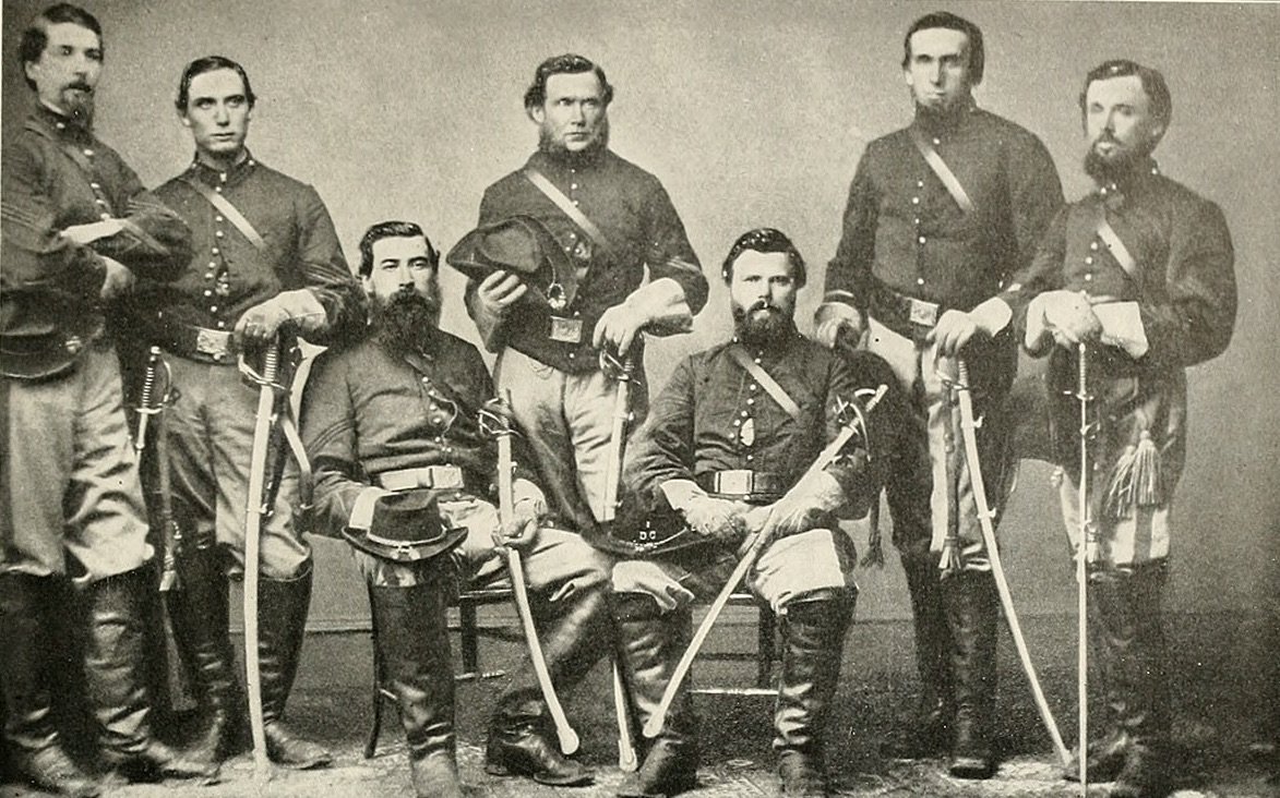 Officers of the 1st DC Cavalry Battalion