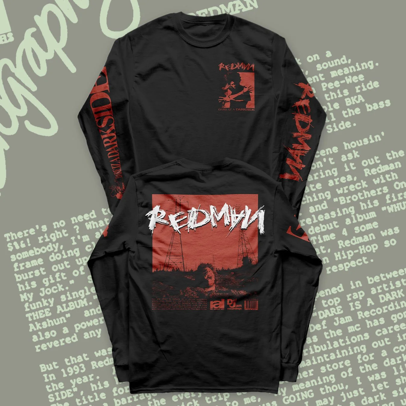 DARKSIDE (Black Longsleeve)