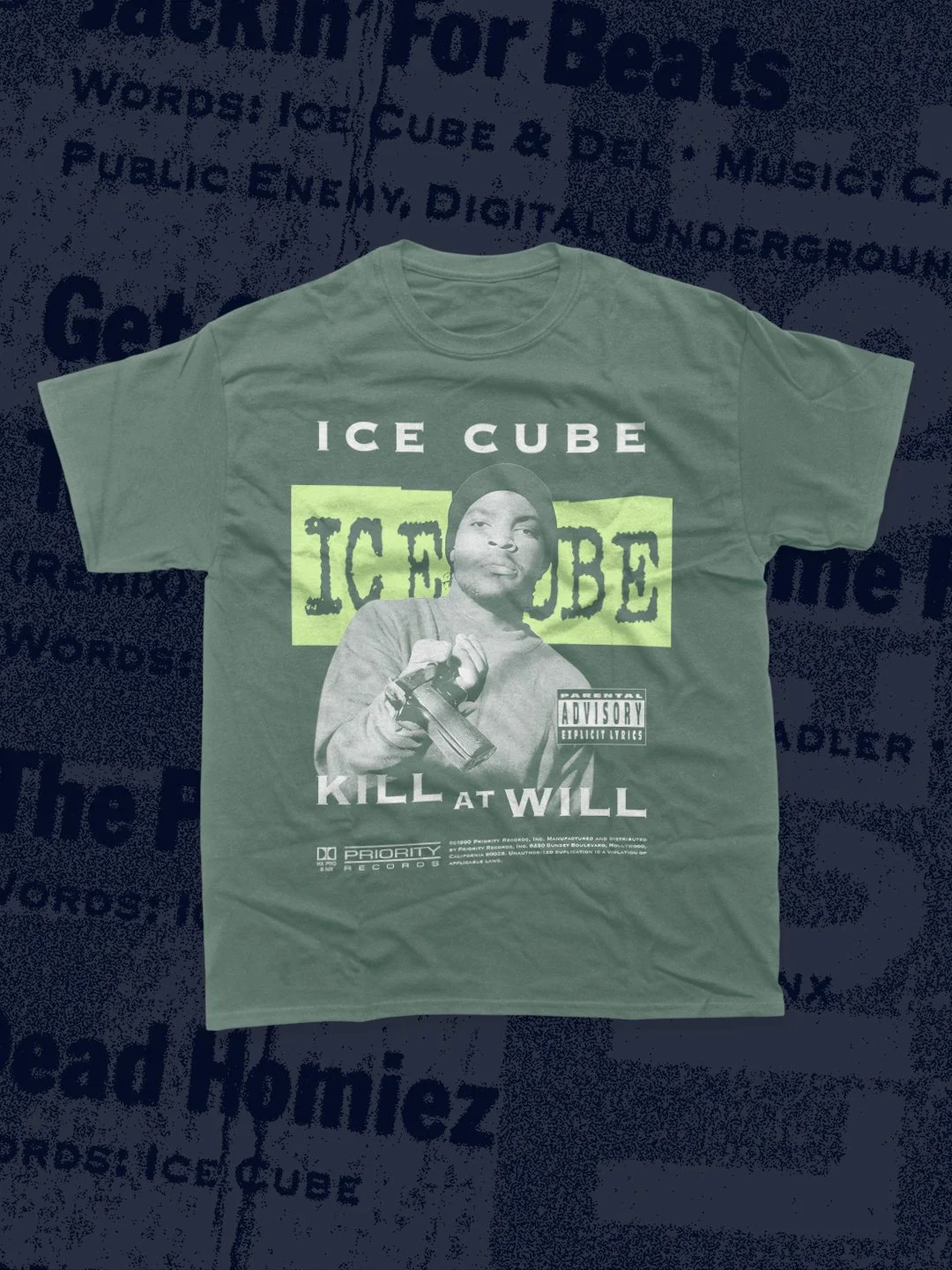 KILL AT WILL (Comfort Colors) GREEN