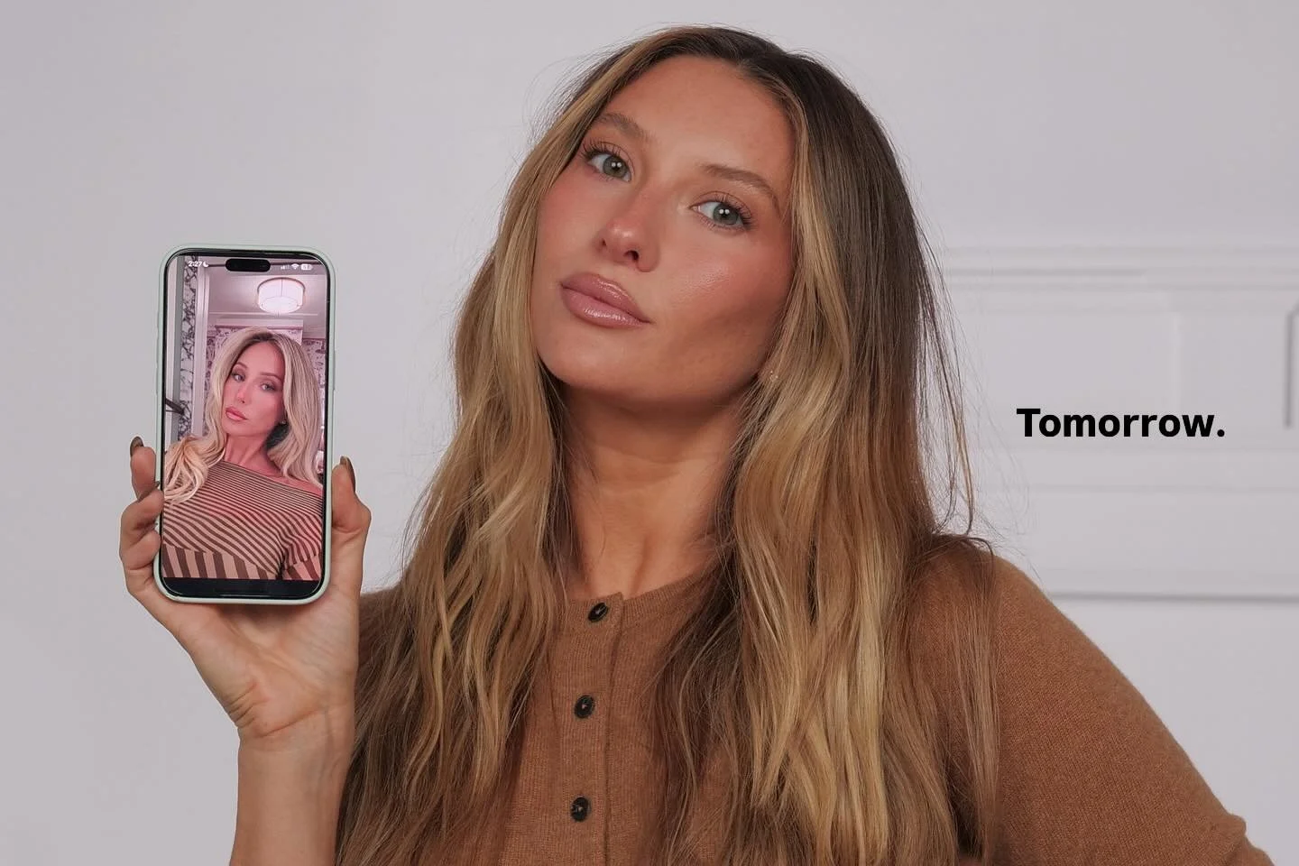 @makeupxka did a glowy bronzy glam on Alix recently that MANY of you asked for. It&rsquo;s dropping tomorrow morning at 10am on the app.