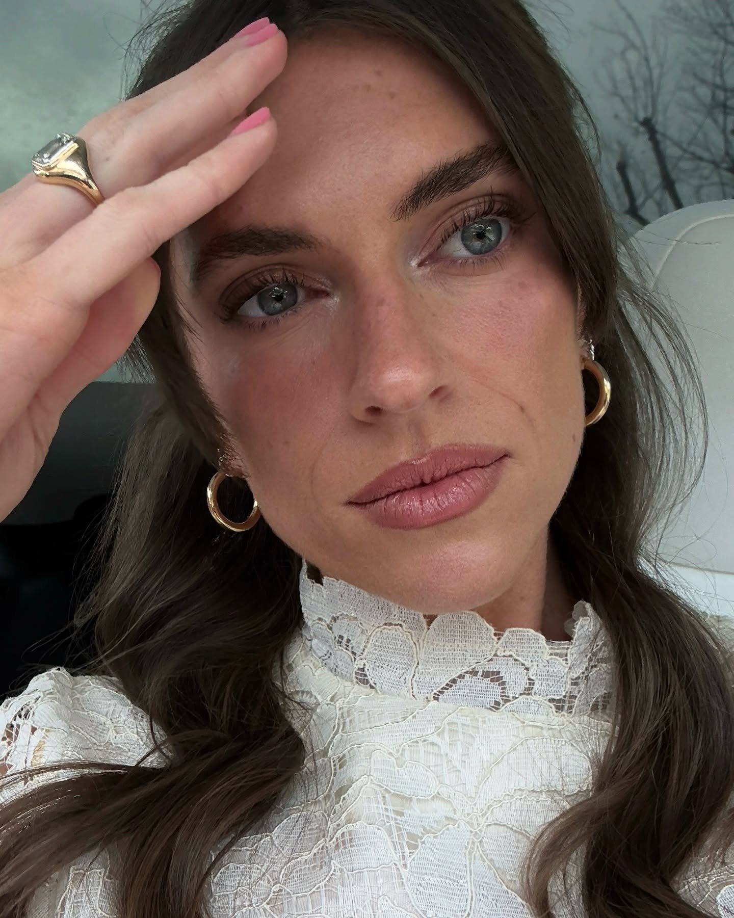 Recreation of the rehearsal dinner look on @allisonfishh for her bridal shower 🚿💕🏹