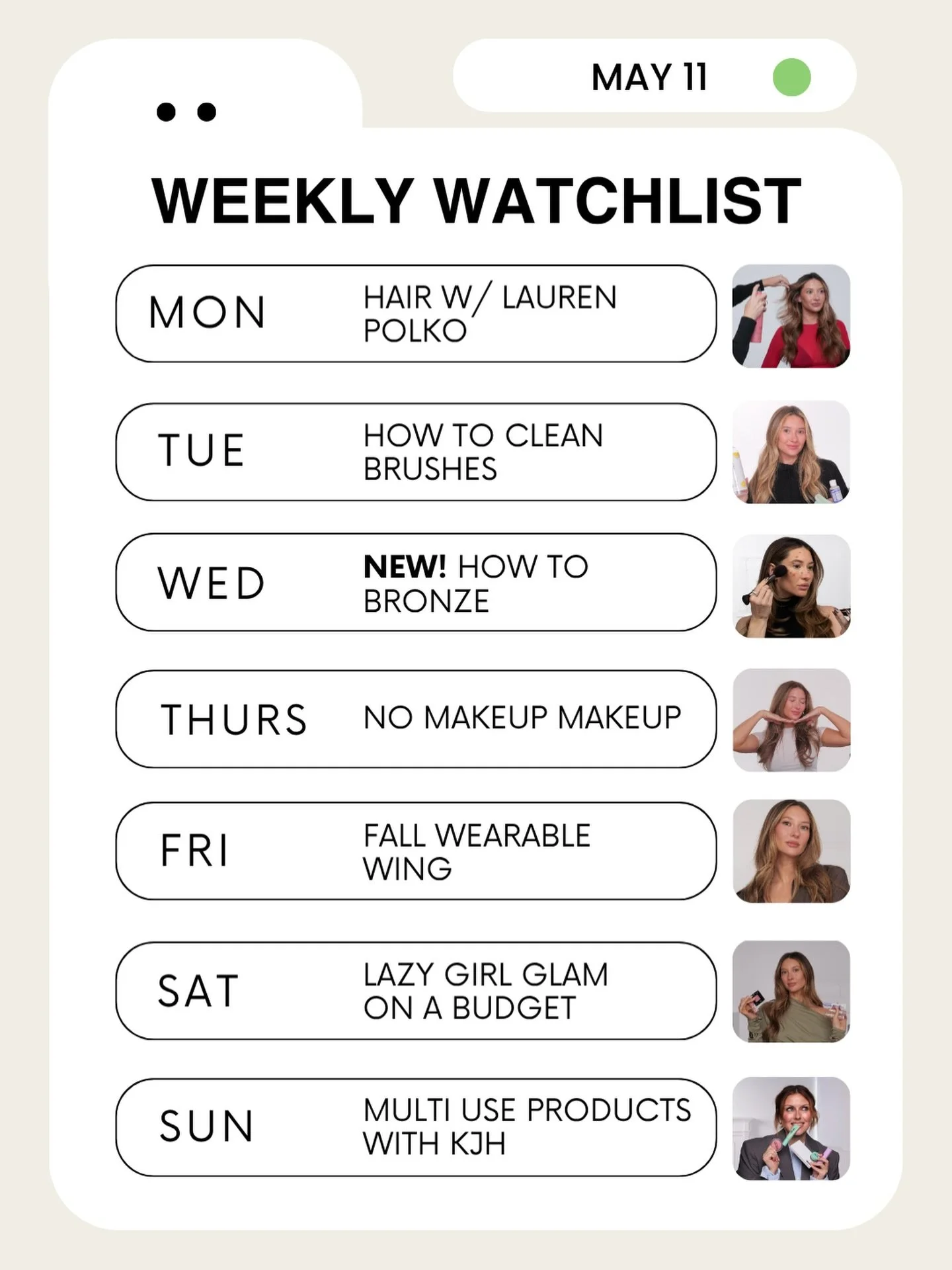 New this week: How To Bronze 🥧

ICYMI from our How To Series:
How To Brows
How To Conceal

Out on the Makeup By Kelli Anne app.