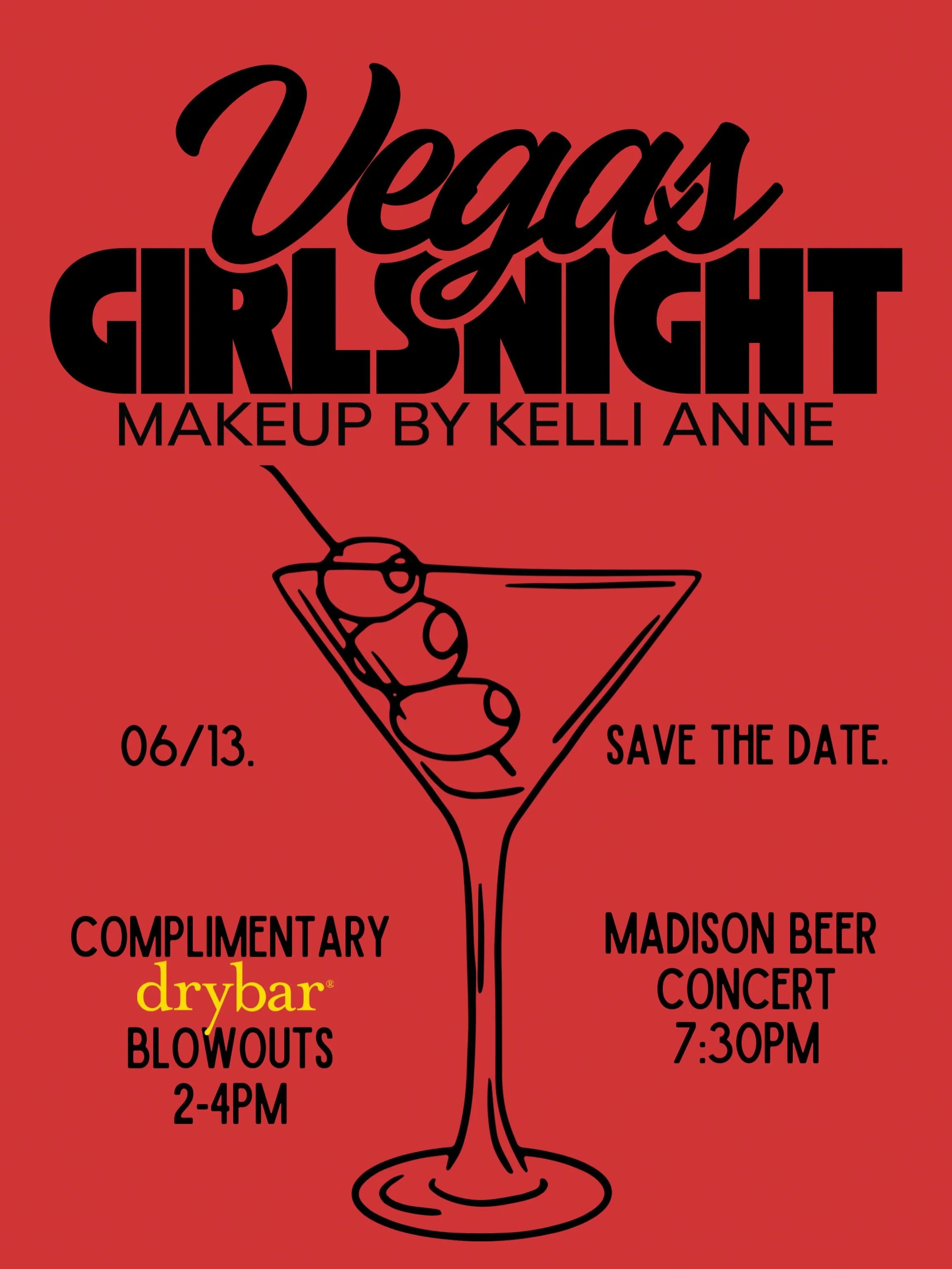 Get ready. We&rsquo;re going BIG IN VEGAS.✨This is a ticketed event - FREE for subscribers, $150 for non-subscribers. We are so excited to have 12 of you join us for an intimate evening starting at @thedrybar @drybarshopsus for complimentary blowouts
