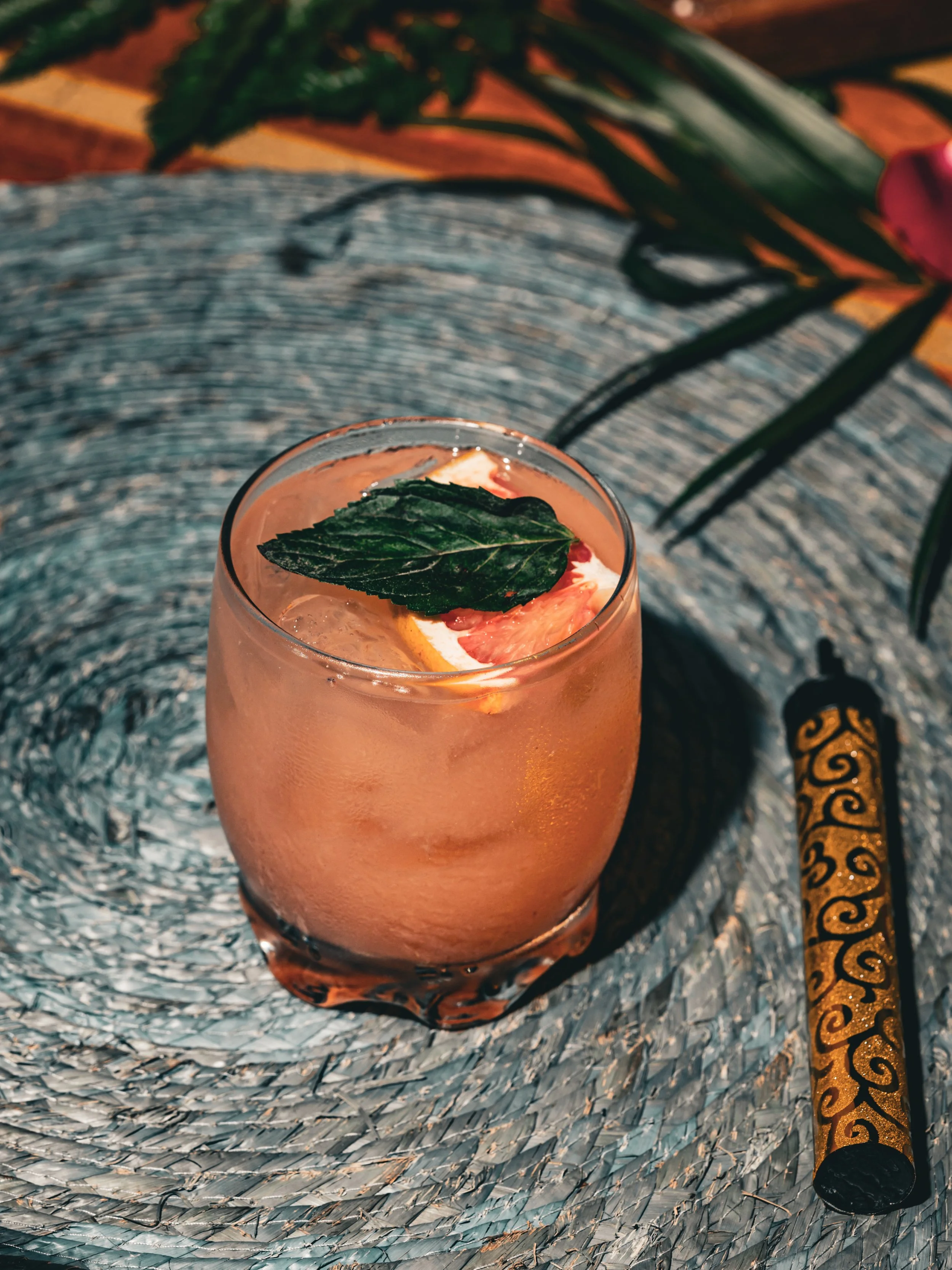 Professional bartender service in Tulum for private events during a private chef experience.