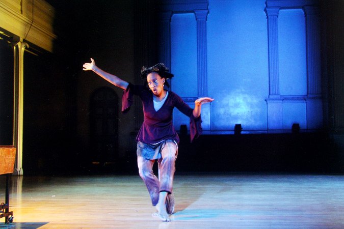 Tom Brazil, Danspace at St. Marks Food For Thought, 2005.