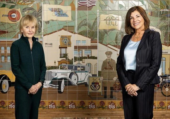 Marybeth Carty and Dorothy Largay, the Santa Barbara Foundation's 83rd Persons of the Year