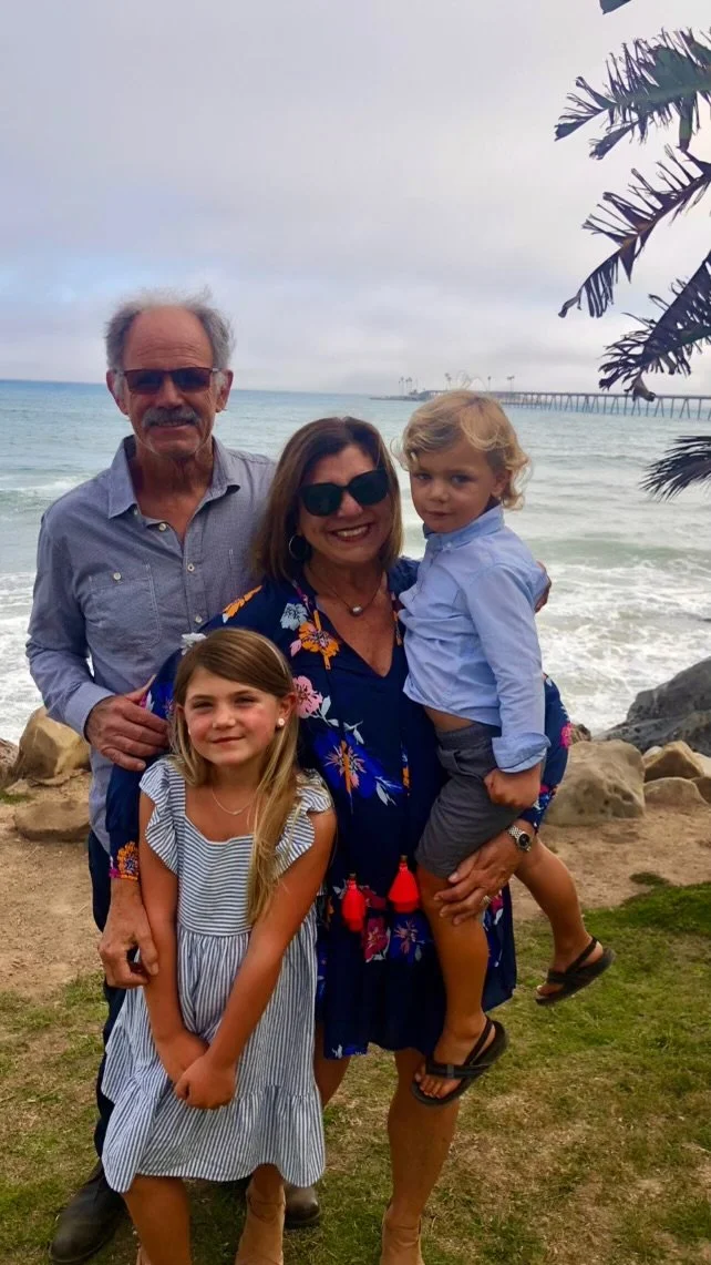 Marybeth Carty with Husband and Grandchildren