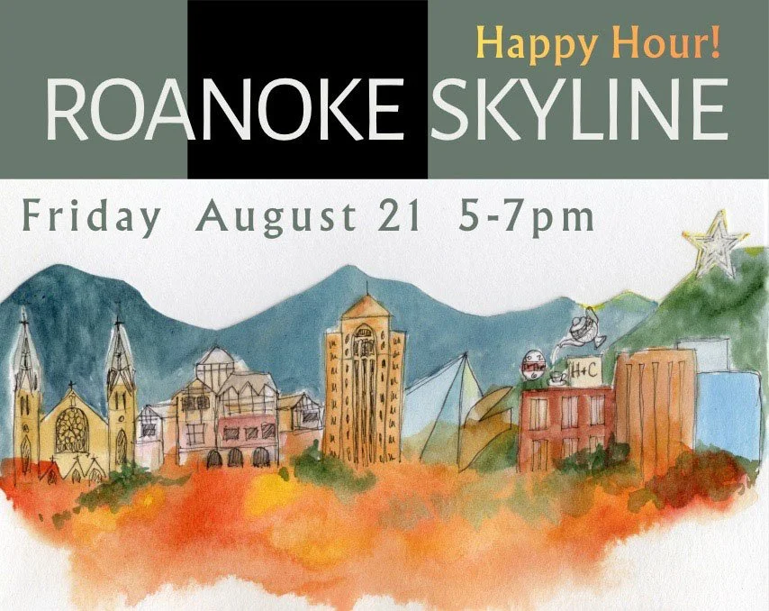 Paint the Roanoke Skyline 