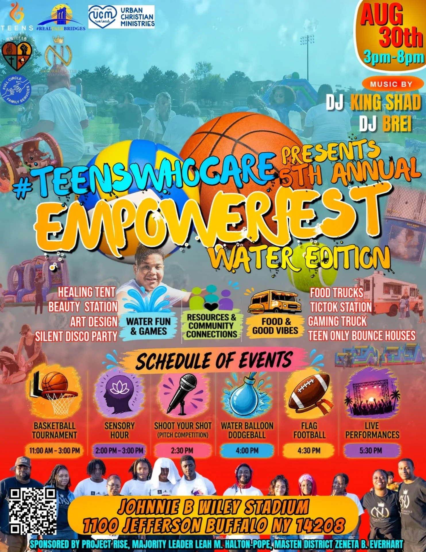 💦 #TEENSWHOCARE Presents 5th Annual EMPOWERFEST: WATER EDITION 💦