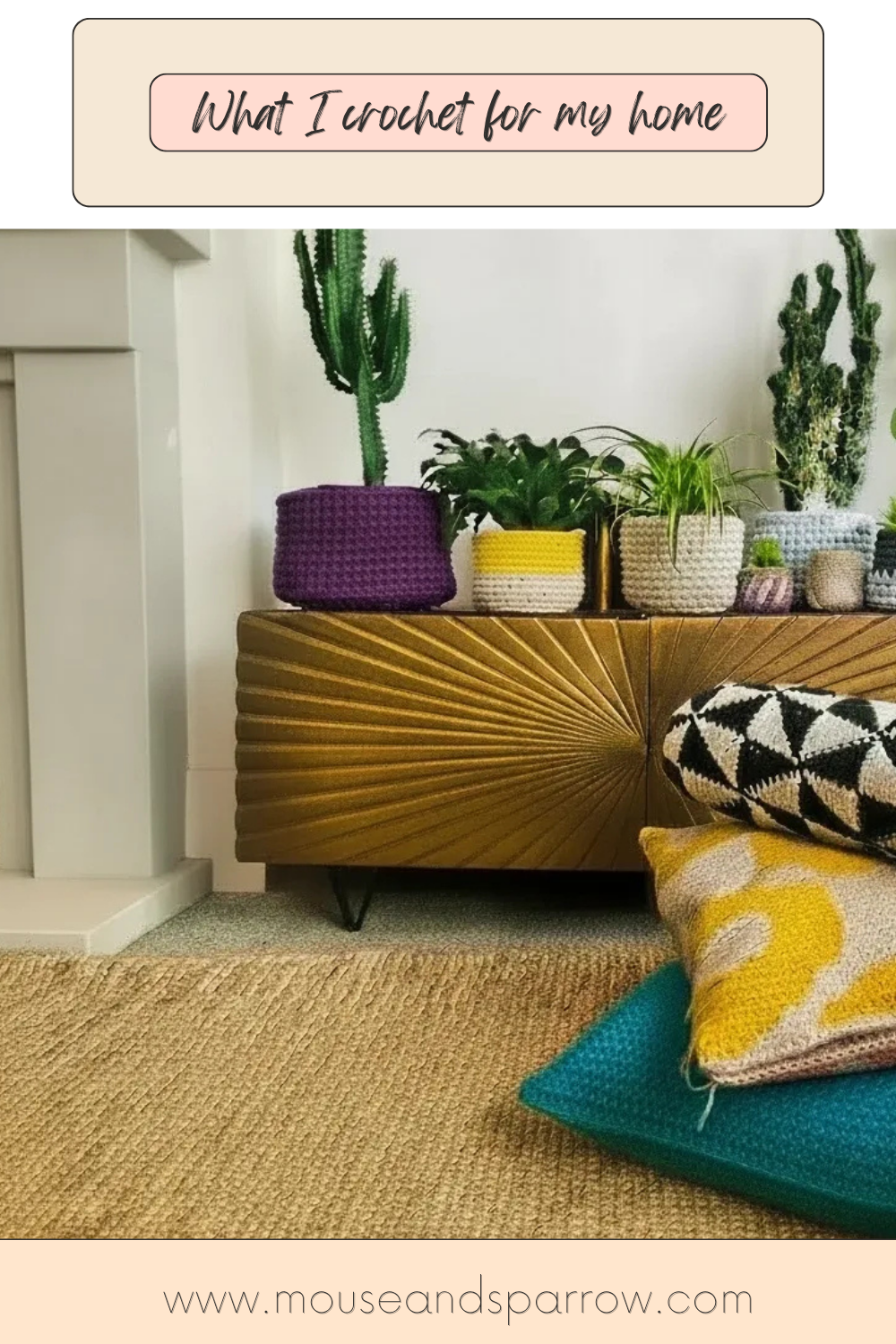 beginner crochet projects for you home