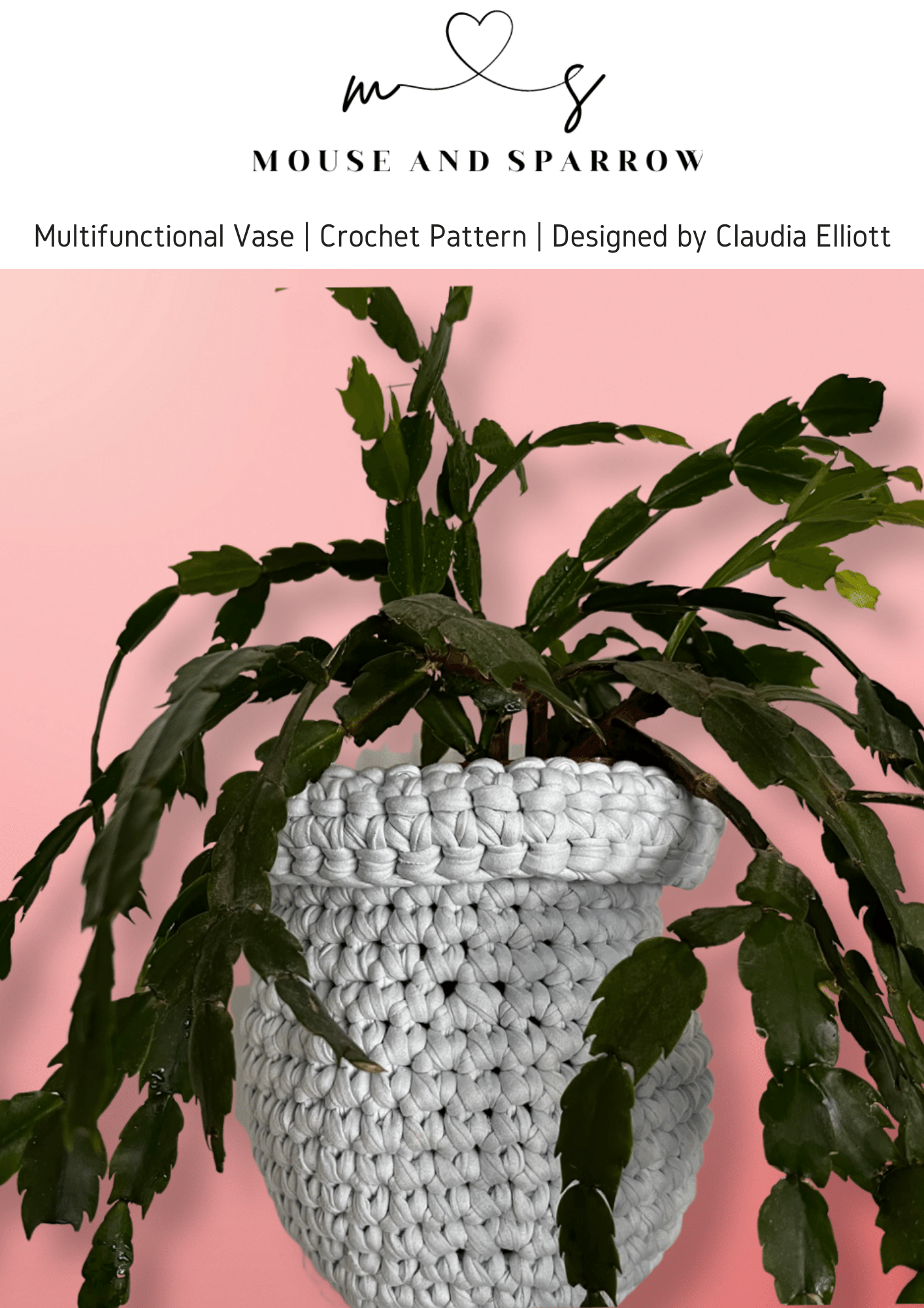 Mouse and Sparrow - Crochet Vase - PATTERN.png