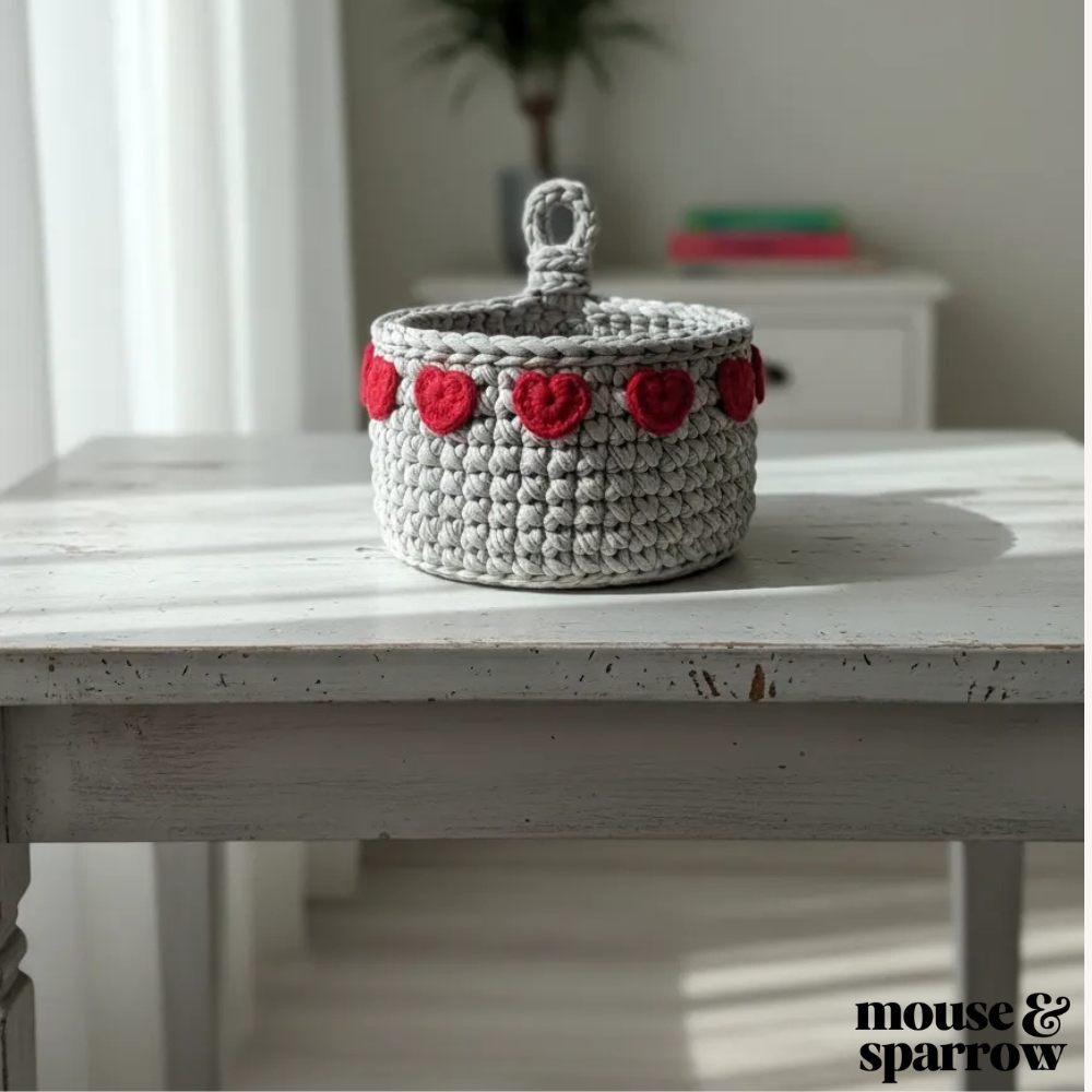 How to Create Easy Crochet Valentine's Decorations