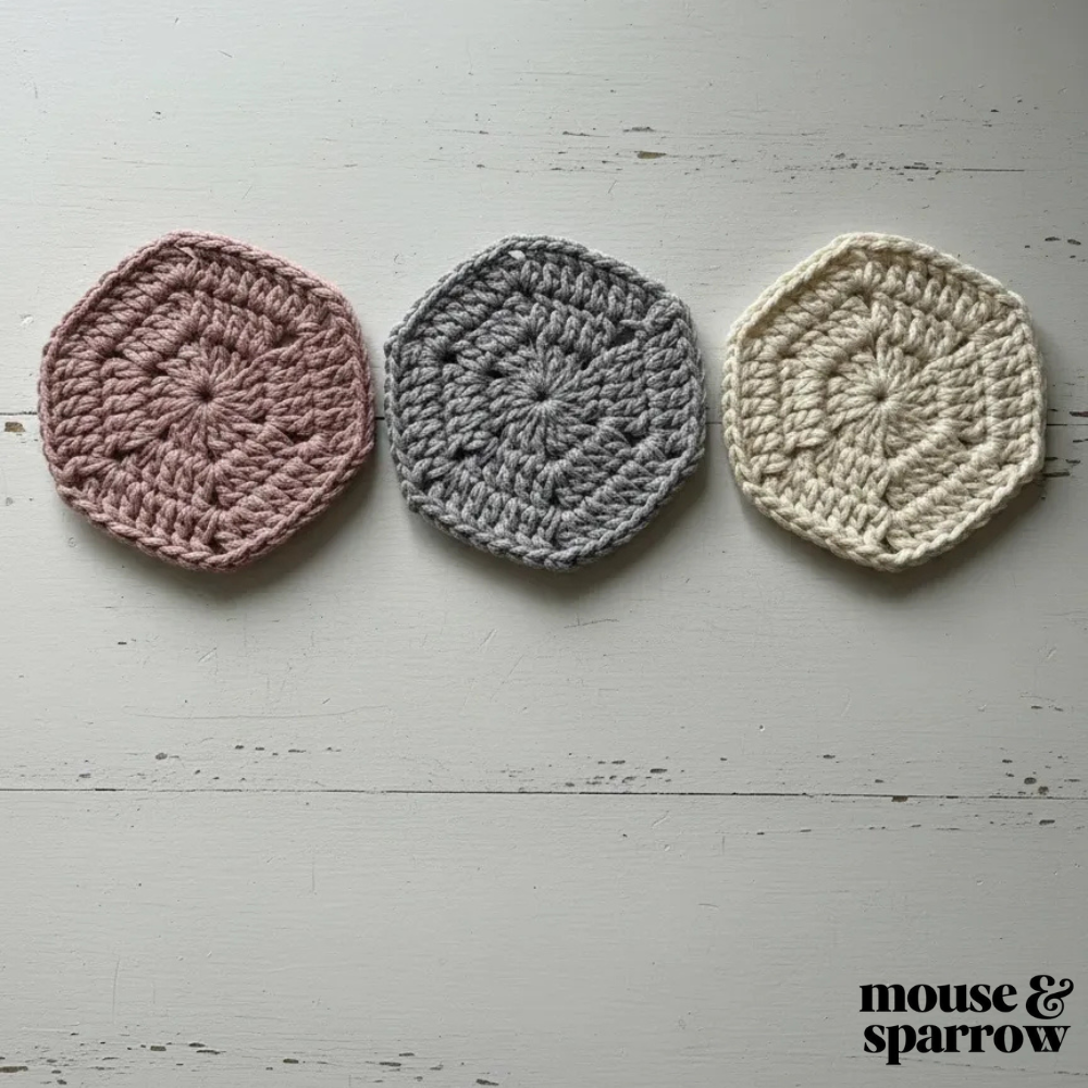 Free Beginner Crochet Coaster Pattern — Make A Set Today