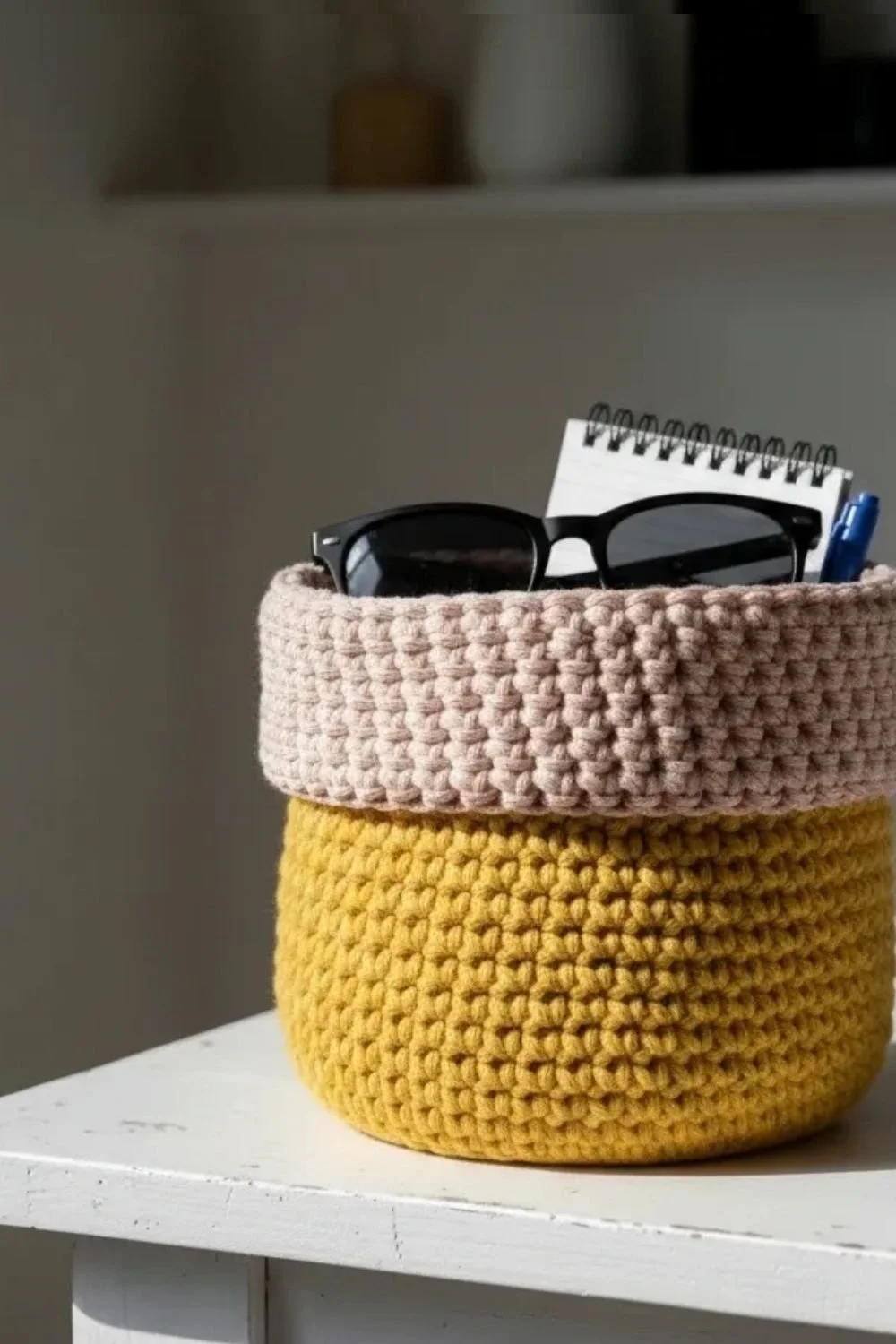 simple crochet basket pattern for beginners