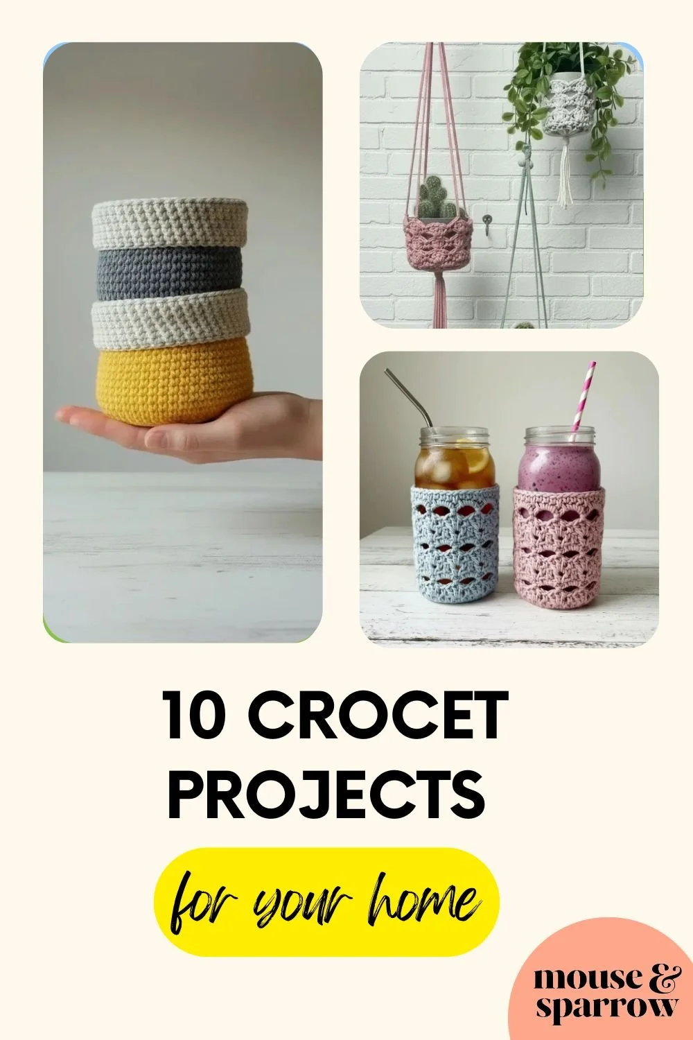 ten beginner crochet patterns