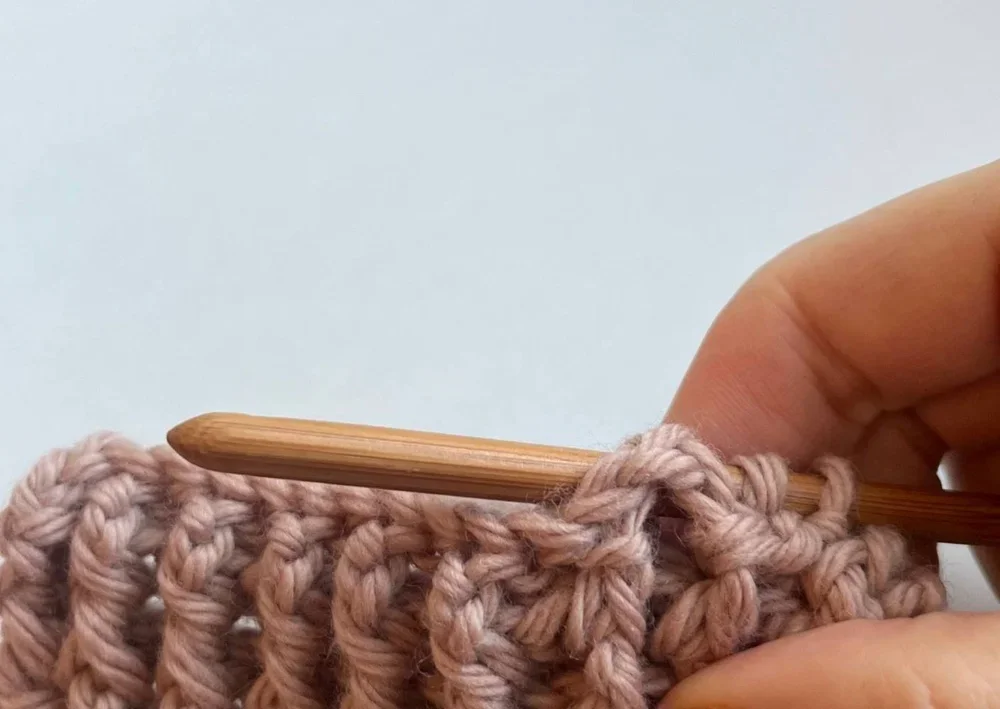 back post double crochet tutorial