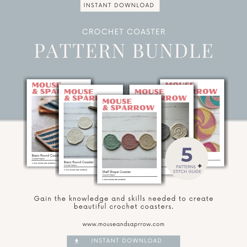 crochet coaster patters for busy makers