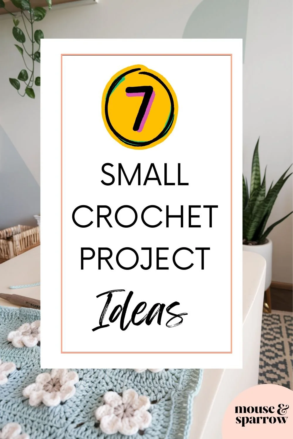 7 small crochet project ideas and small crochet projects
