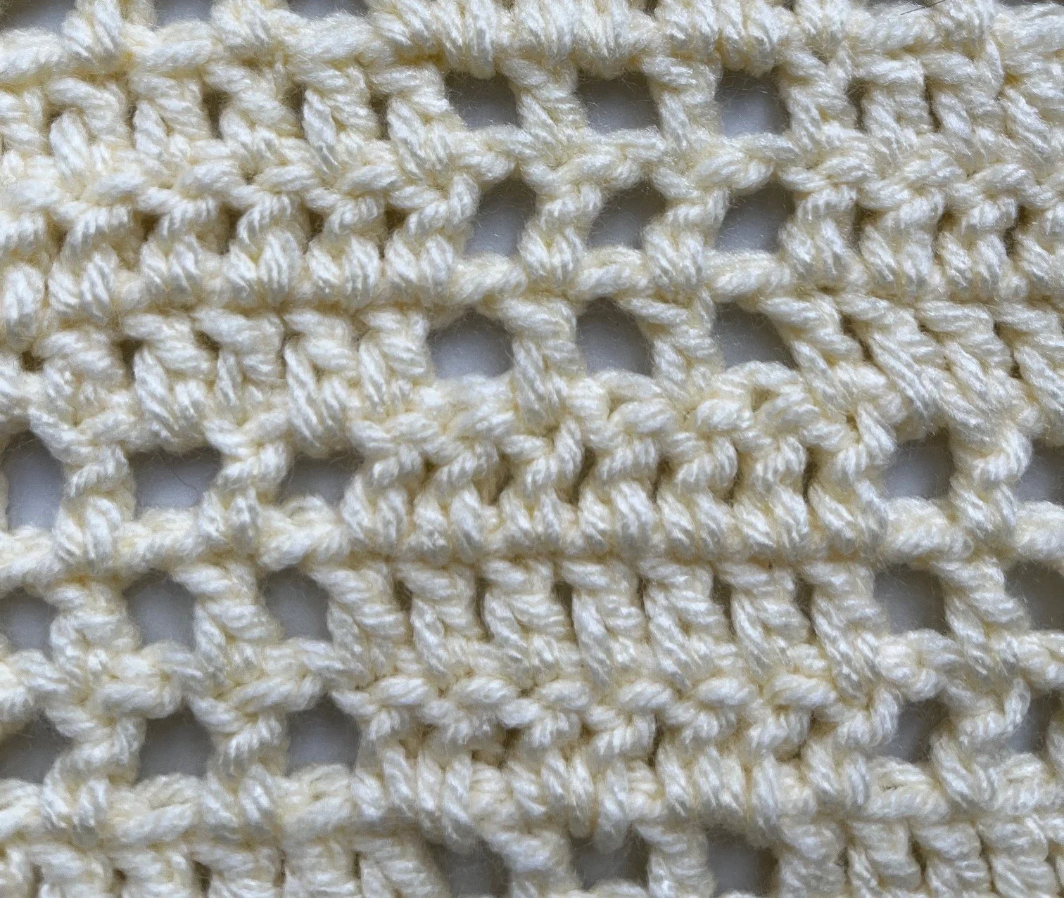 Grid Pattern Filet Filet Grid Pattern | Crochet Blanket Project Part 26