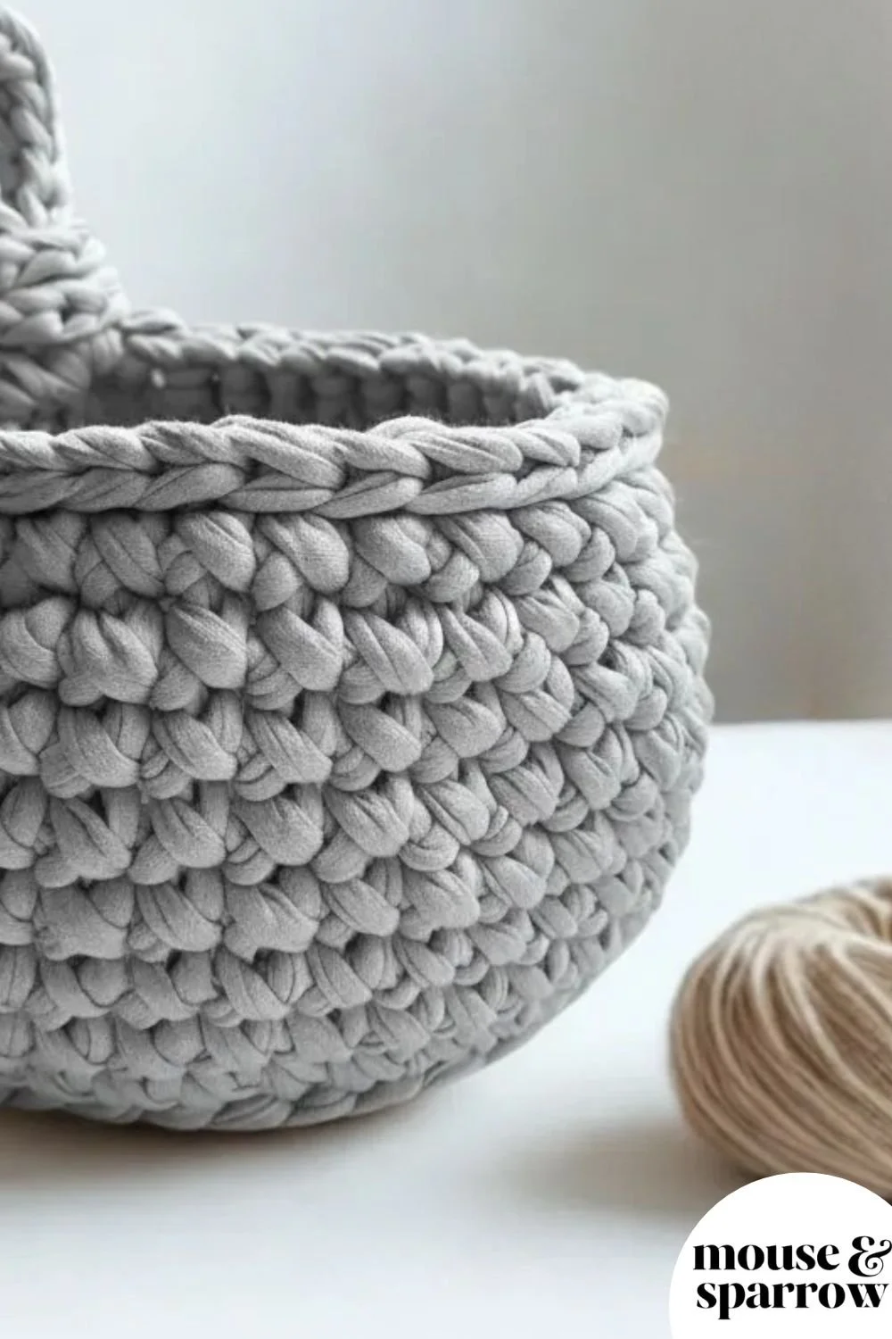 crochet basket pattern for beginners