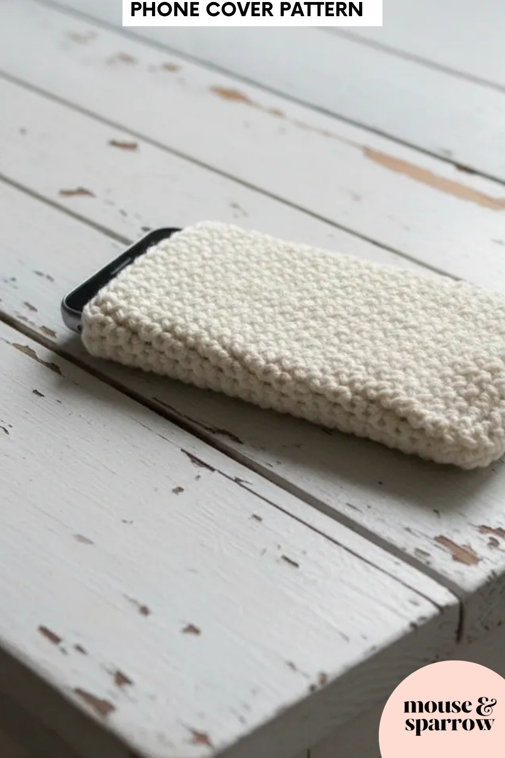 crochet pattern for beginners phone case cover