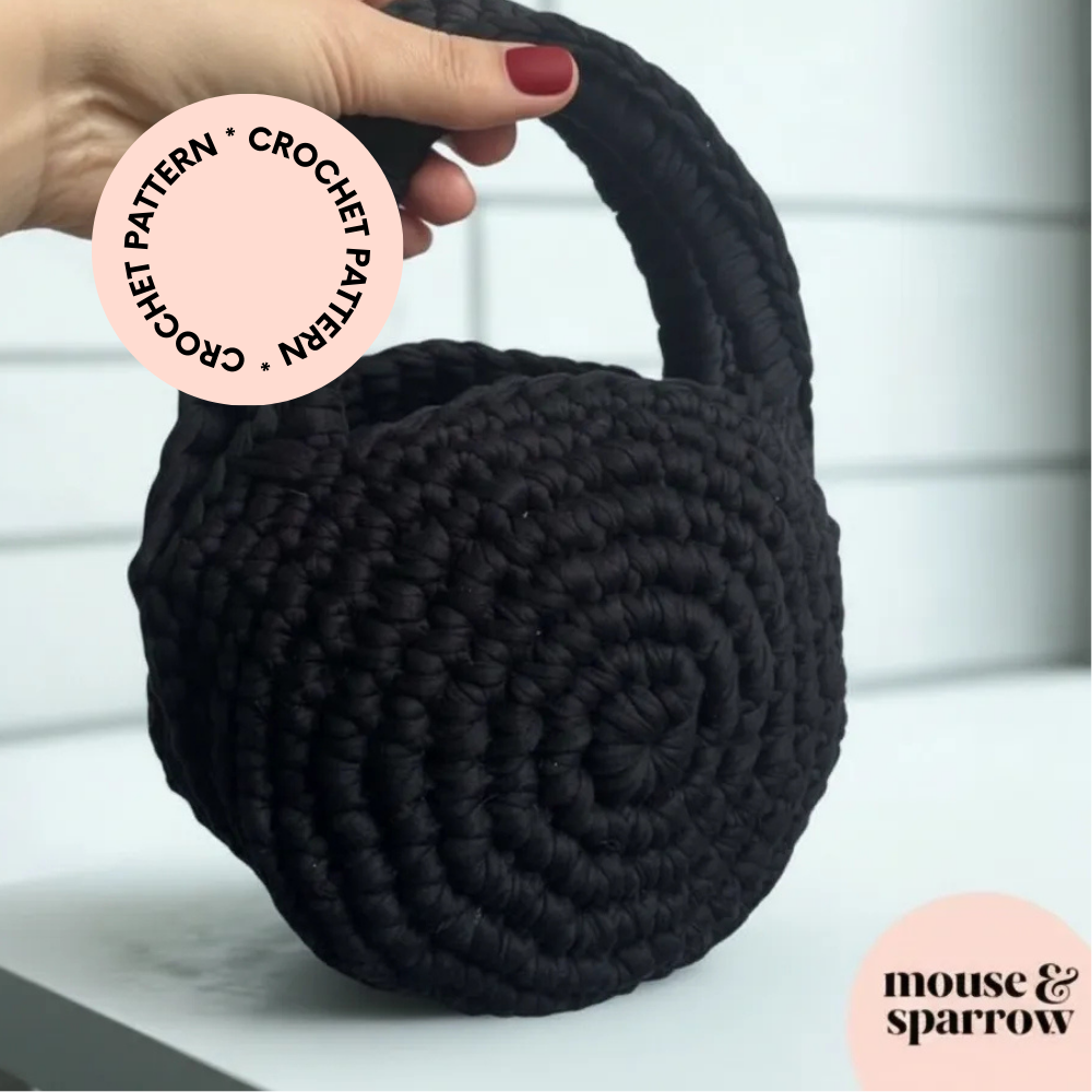 crochet handbag small crochet gift idea